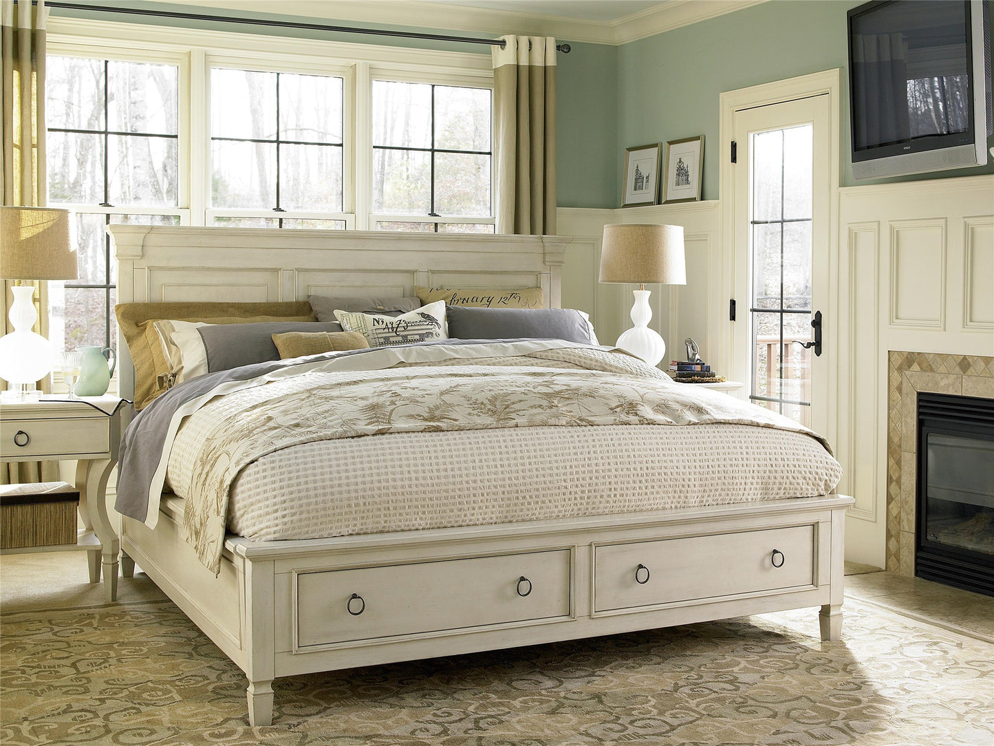 Storage King Bed.