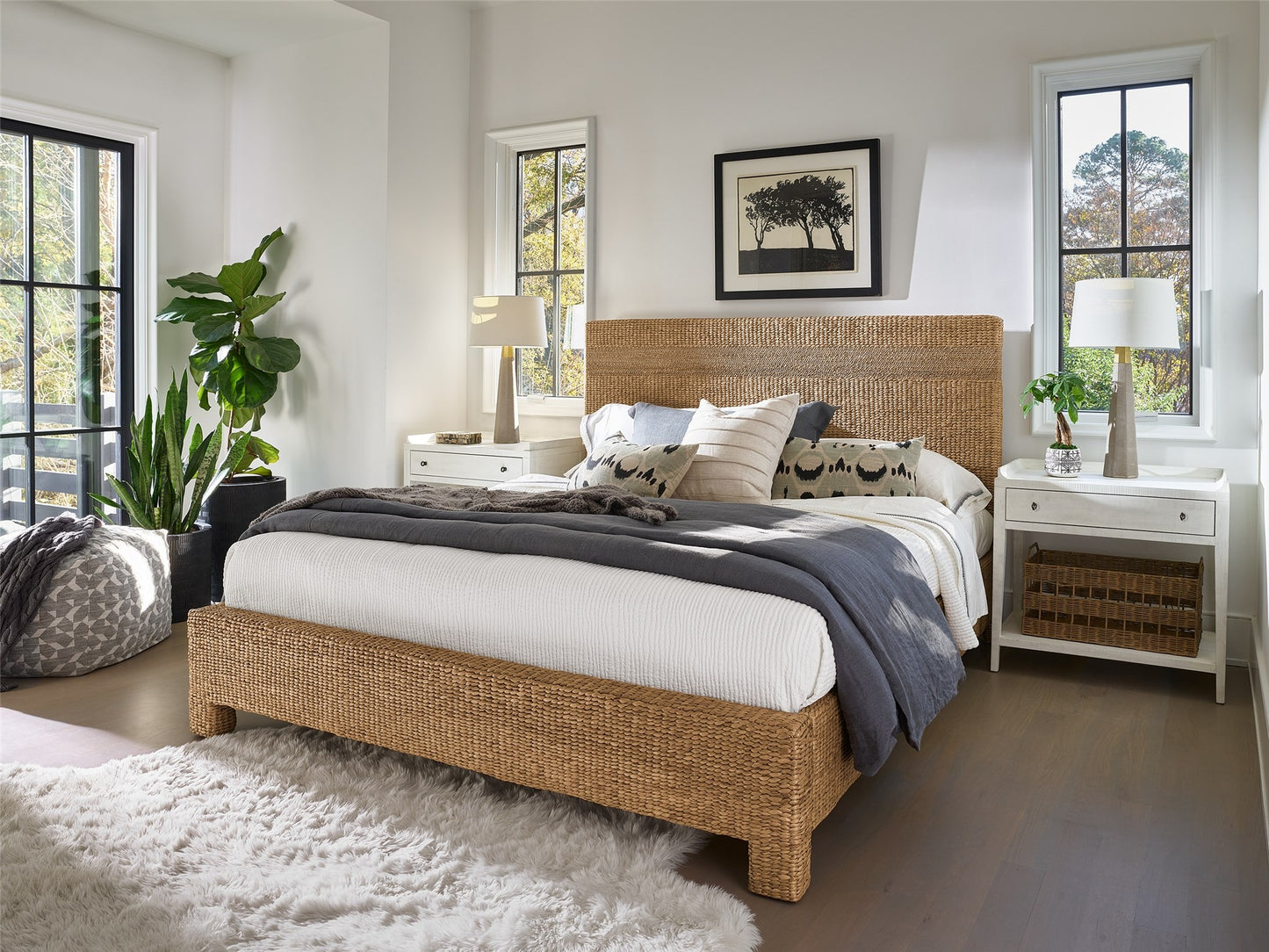 Seaton King Bed.