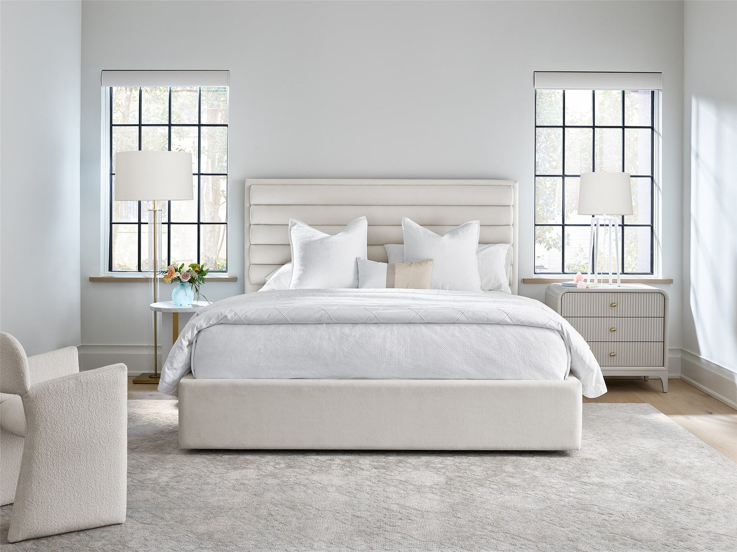 Tranquility Upholstered Bed King.