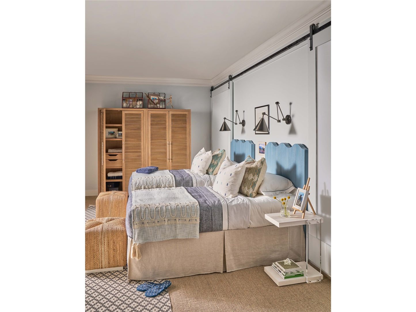 Weekender Coastal Living - Surf City Bed Headboard Twin.