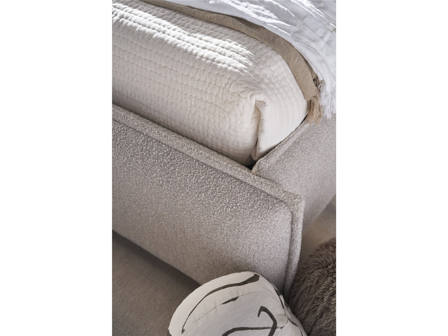 Lux Upholstered Bed King.