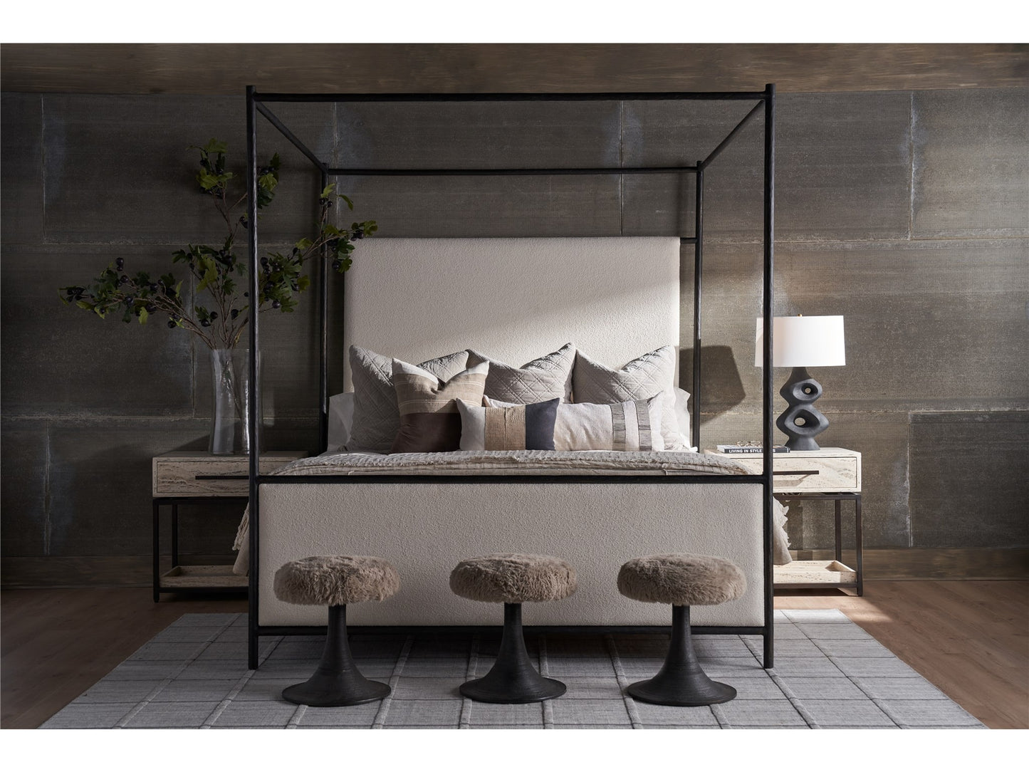 Cascade Canopy King Bed.