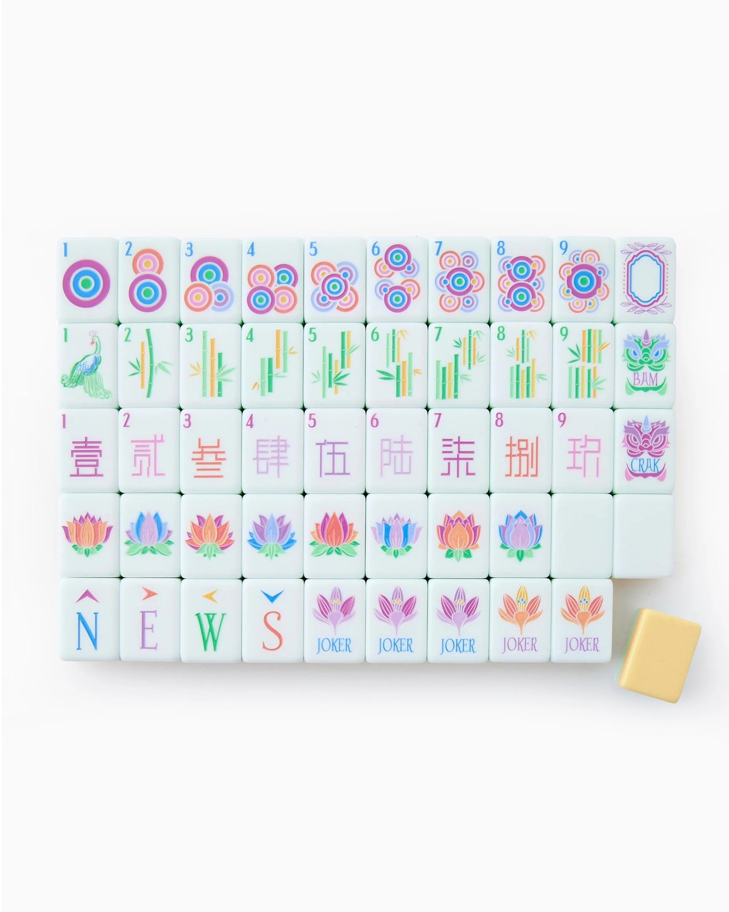 Sorbet Mahjong Tiles.