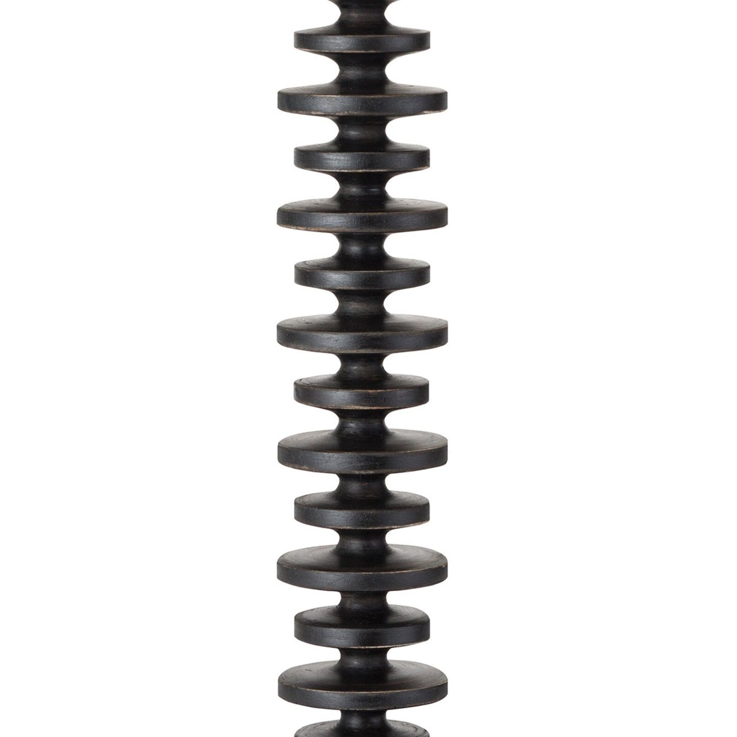 Fishbone Buffet Table Lamp (Ebony).