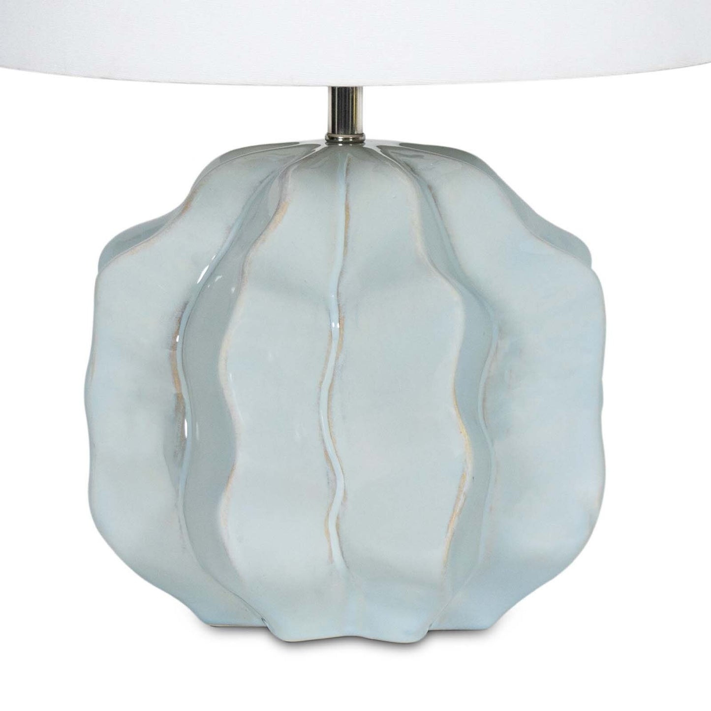Destin Ceramic Mini Lamp (Spa Blue).
