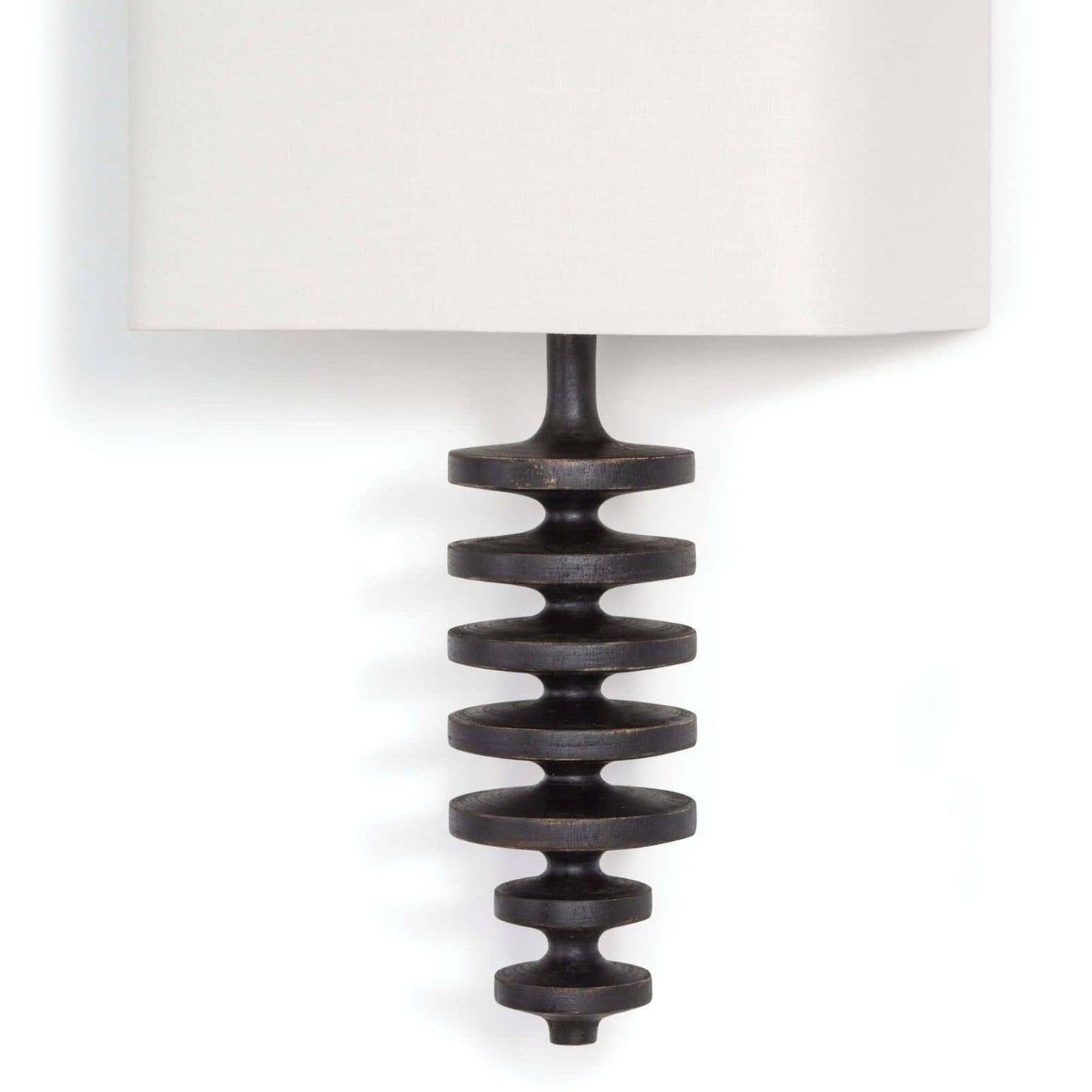 Fishbone Sconce (Ebony).