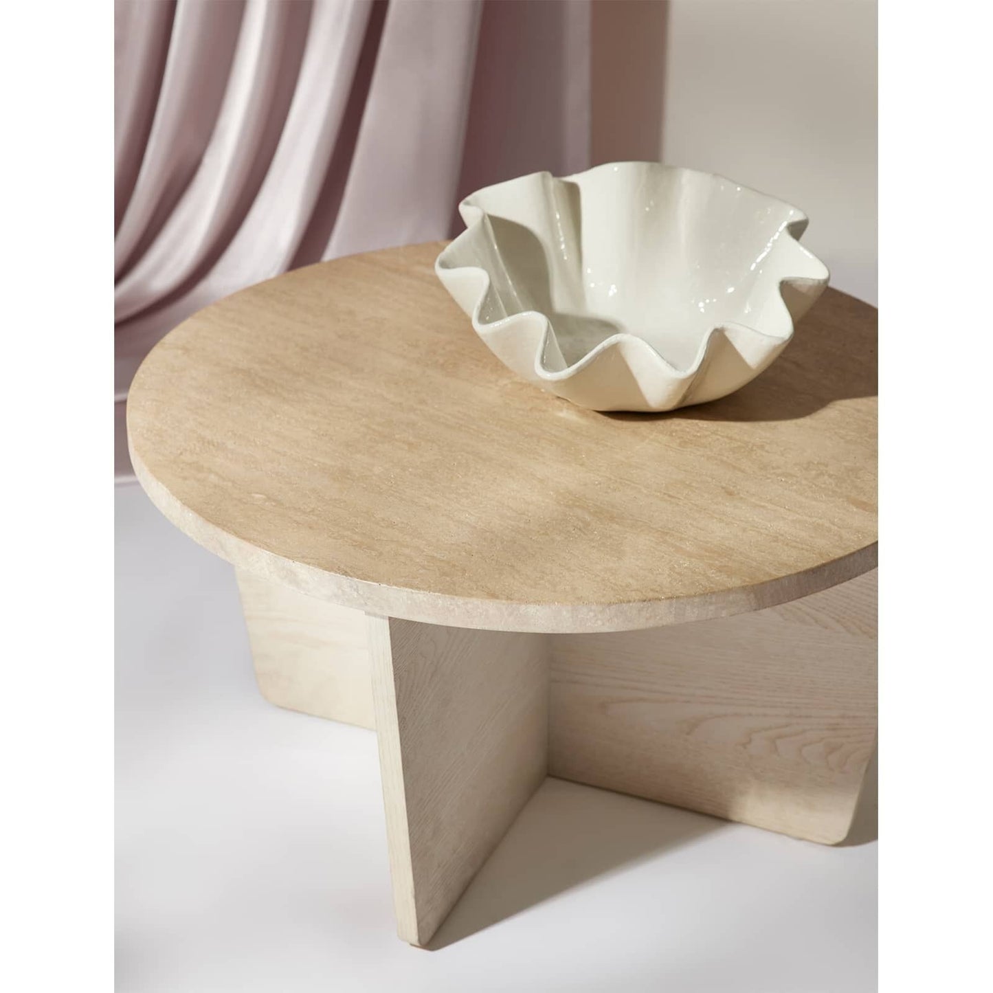 Ruffle Ceramic Bowl Large.