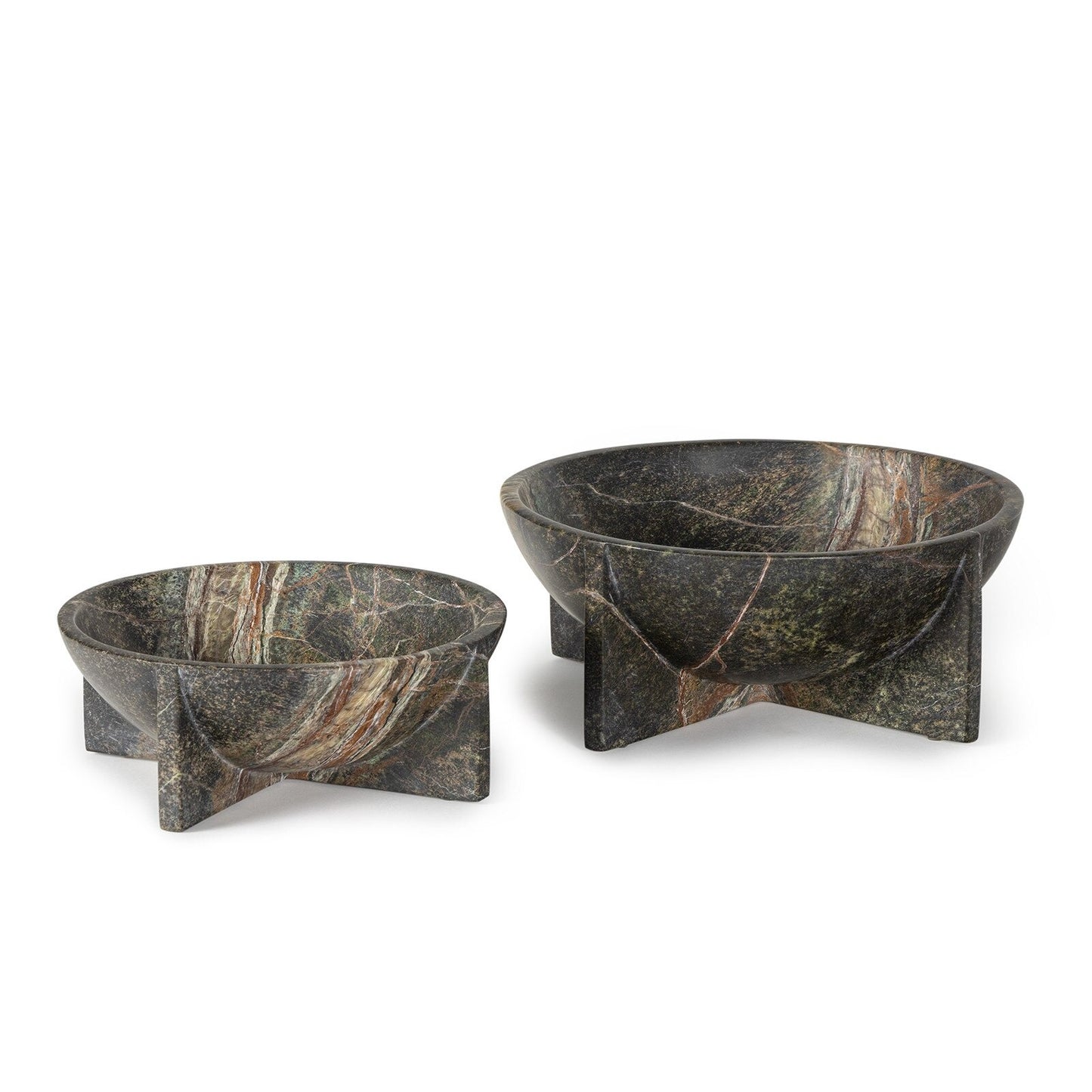 Tribune Marble Bowl Large (Green).