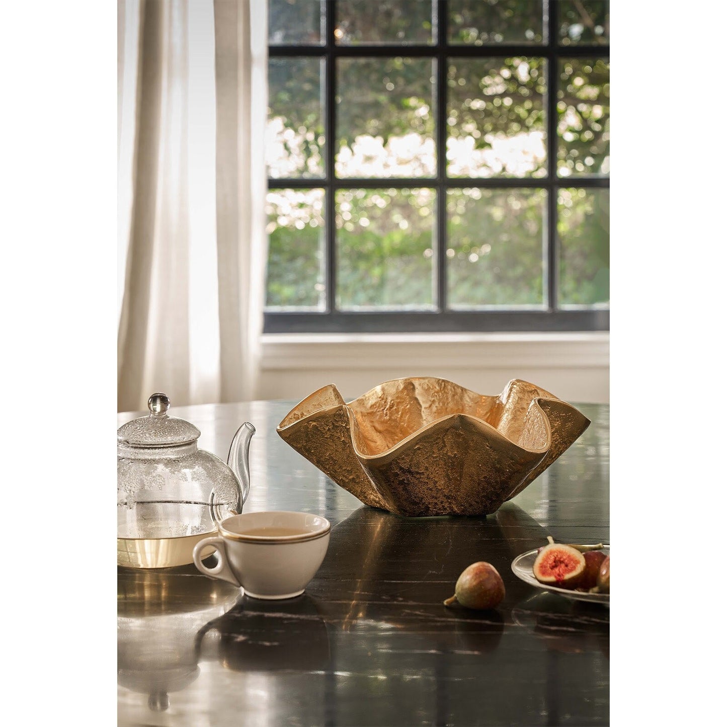 Pedicoat Metal Bowl Large (Brass).