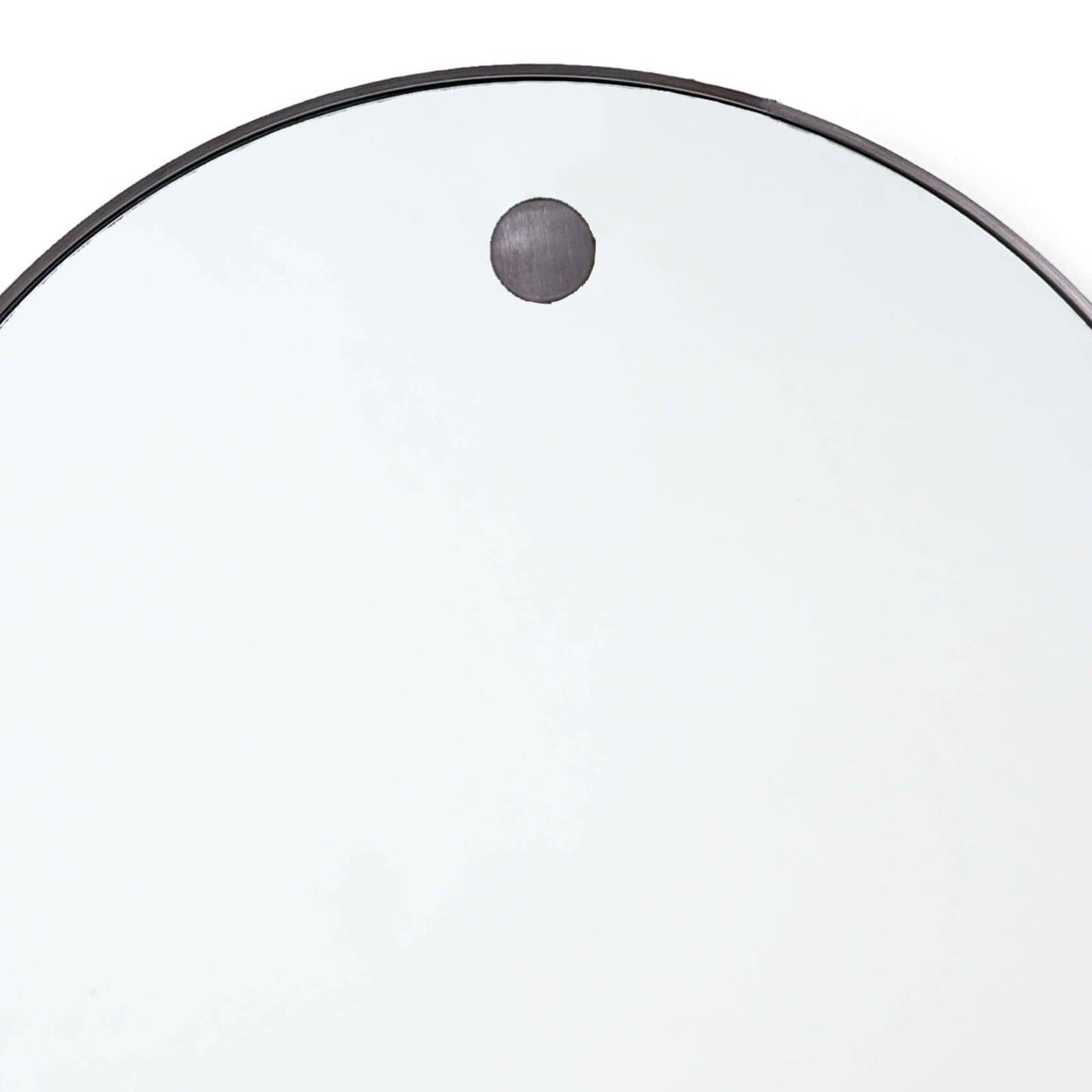 Hanging Circular Mirror (Steel).