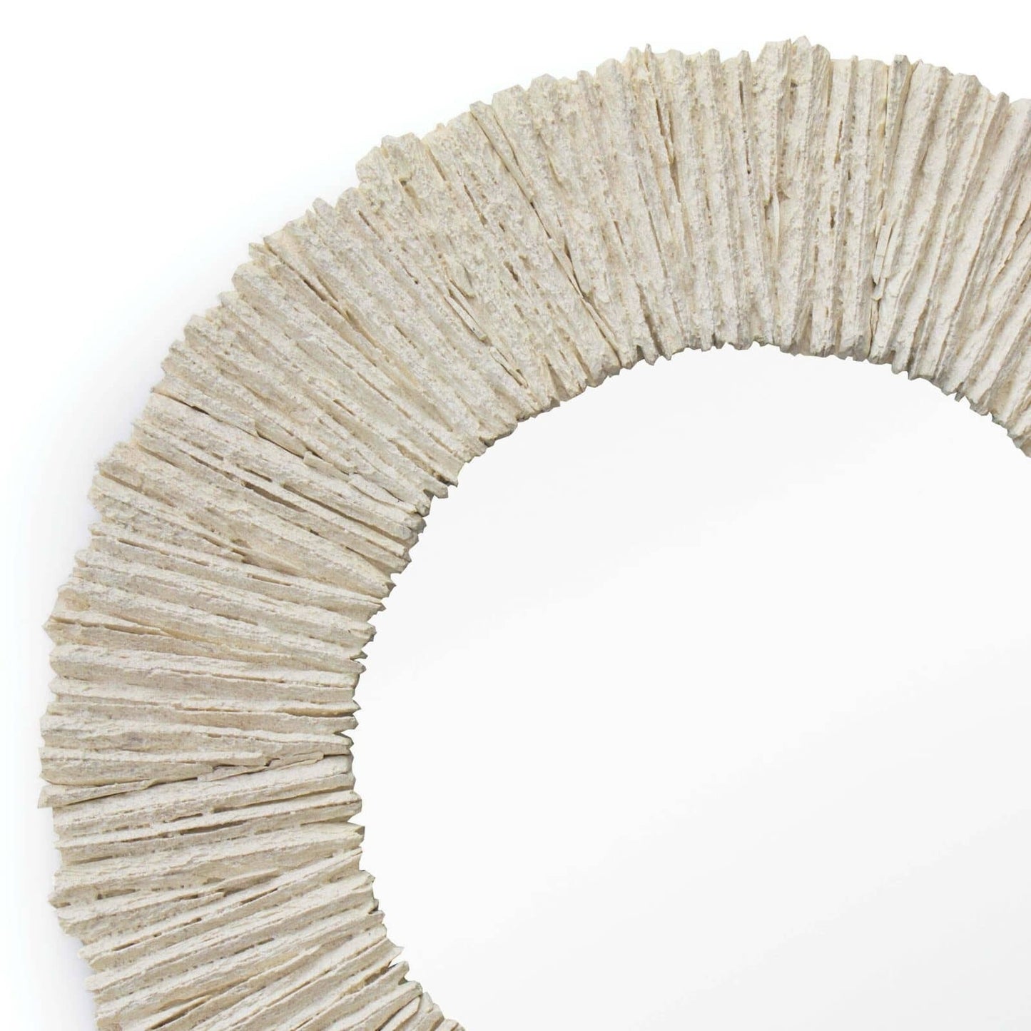 Slate Mirror Round (Natural).