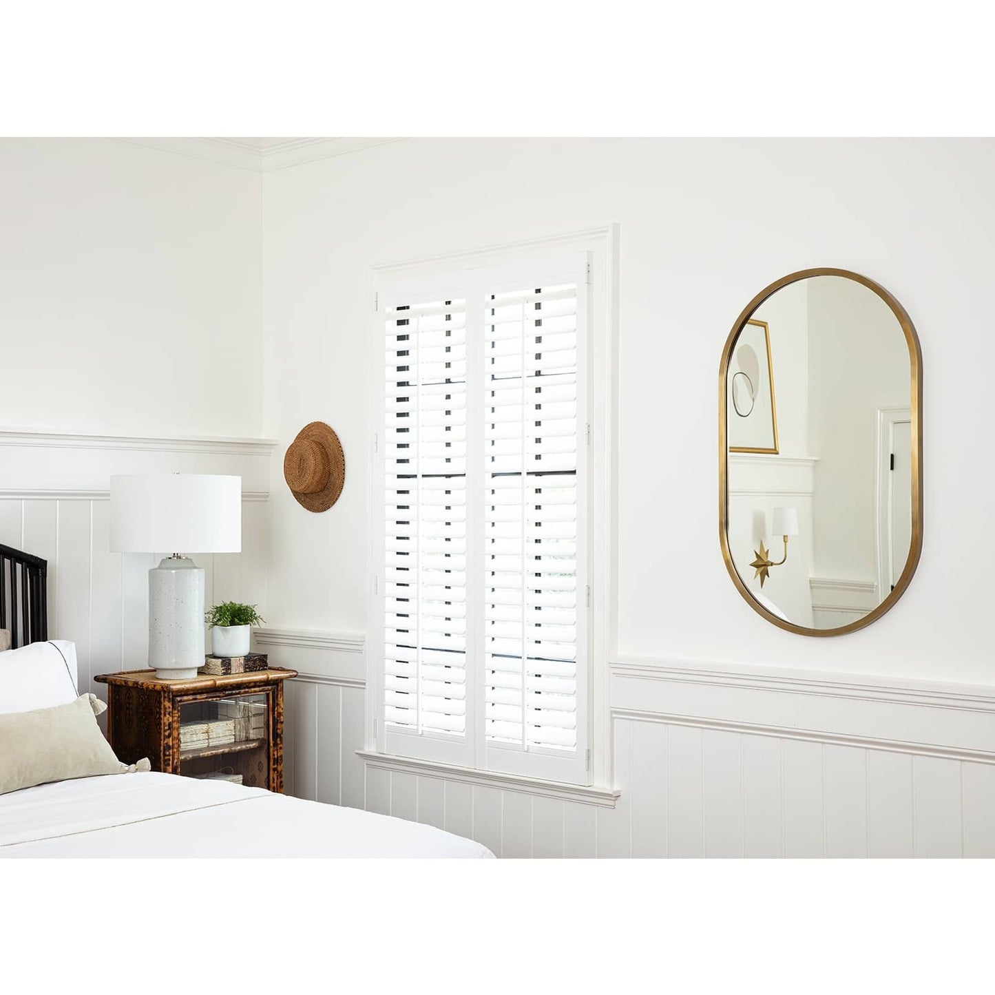 Canal Mirror (Natural Brass).