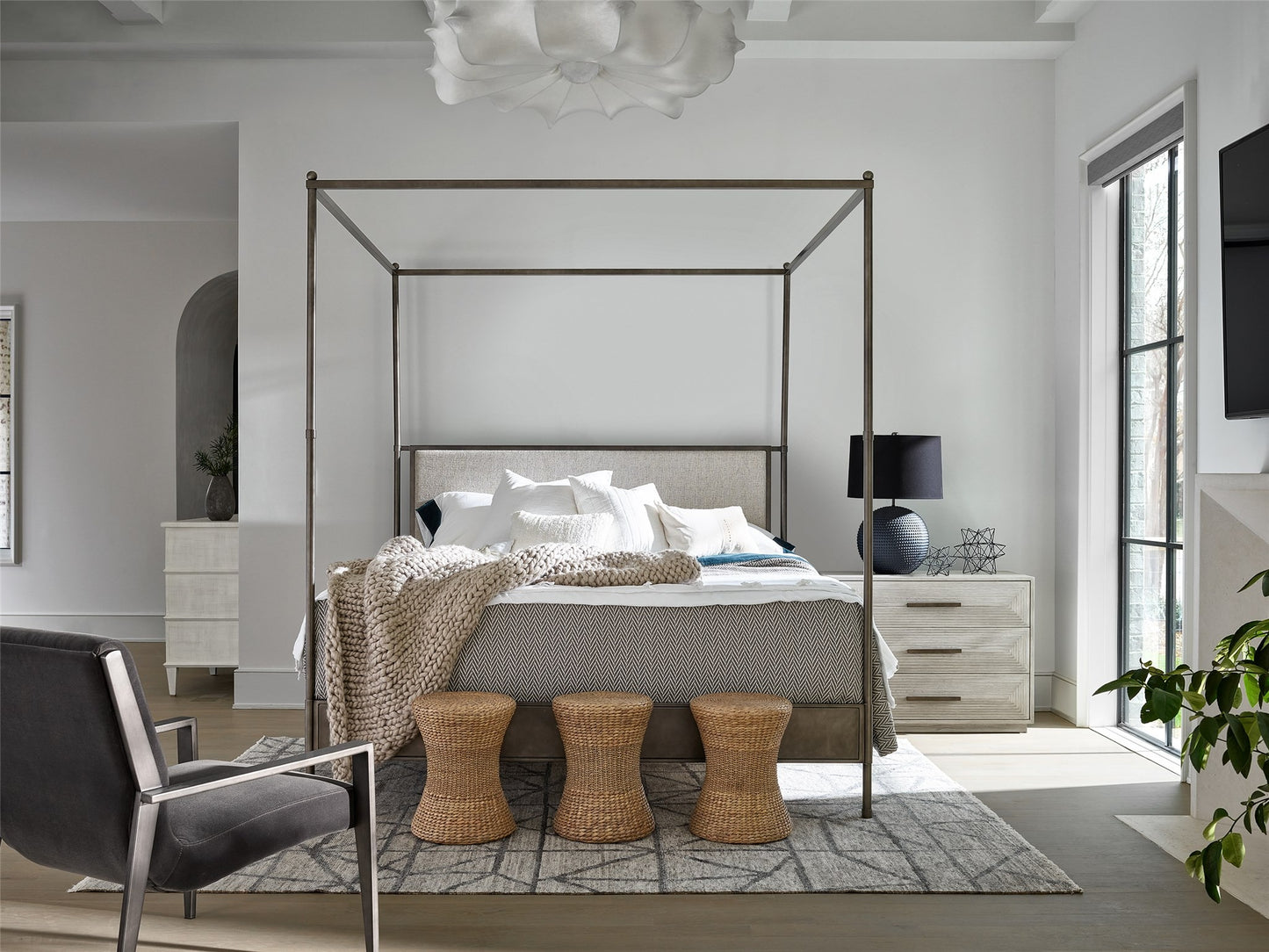 Kent King Poster Bed.