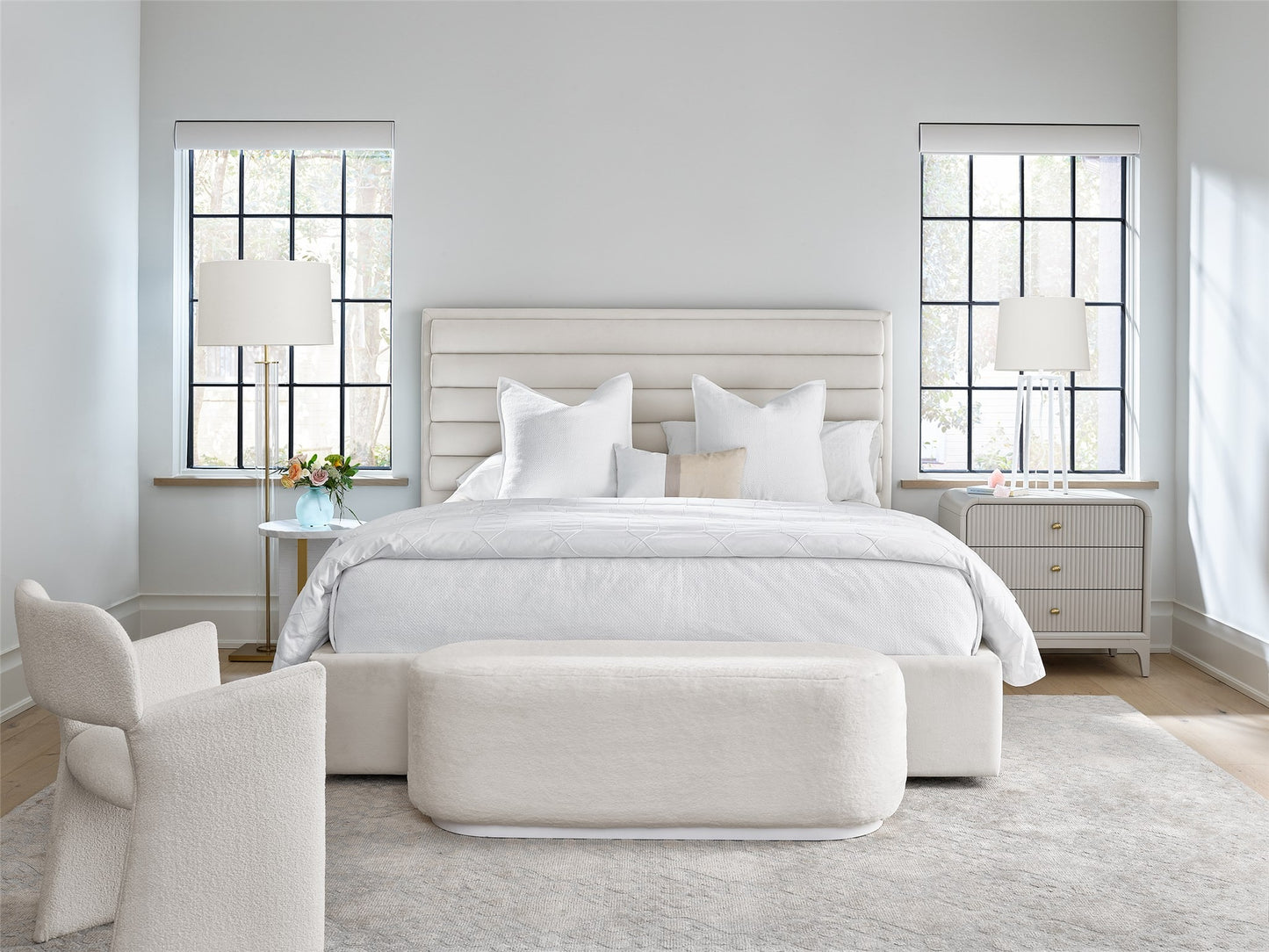 Tranquility Upholstered Bed King.