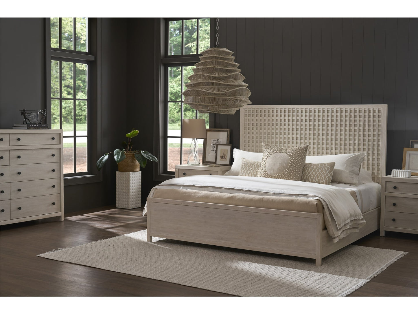 River Rock Panel Bed King.