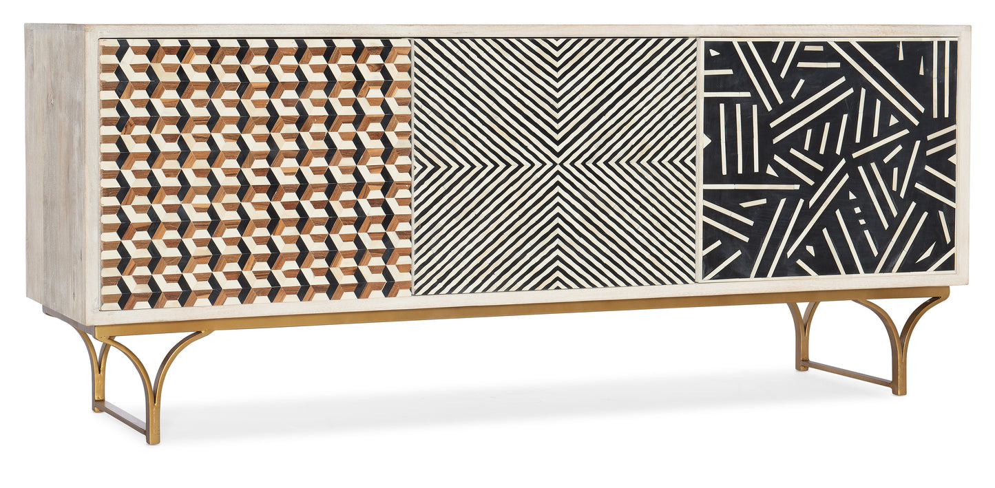 Commerce & Market Jaiden Three Door Credenza.