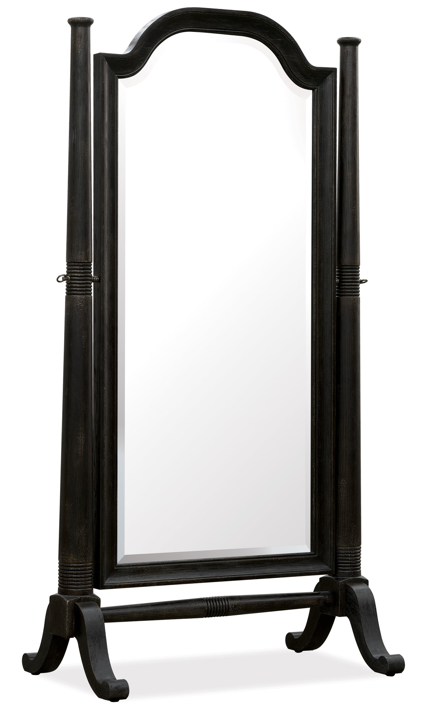 Americana Floor Mirror - Black.