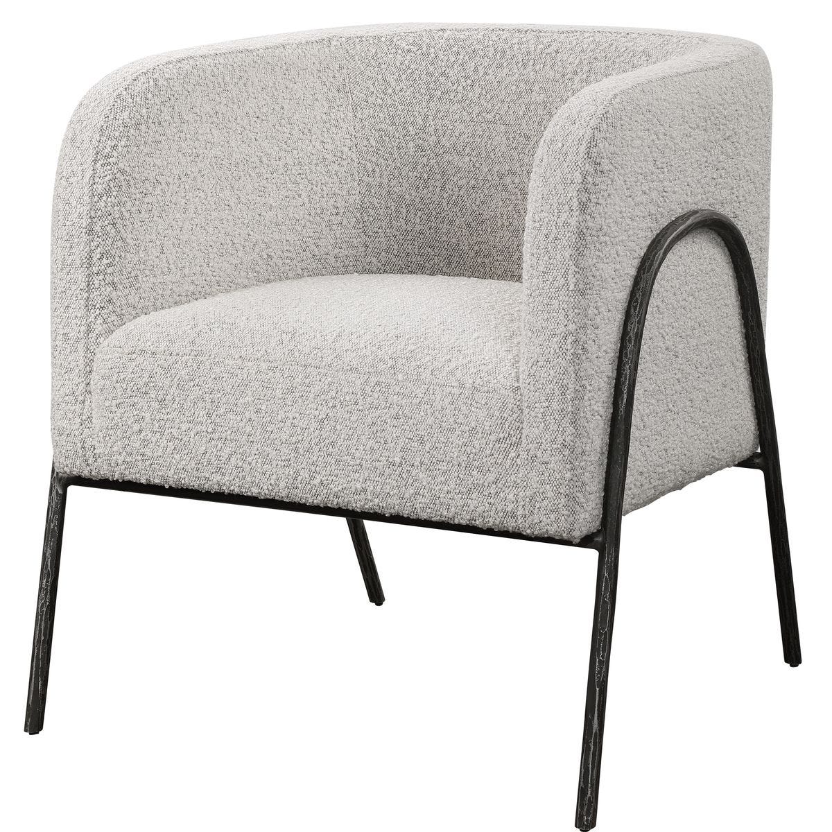 Jacobsen Accent Chair, Gray.