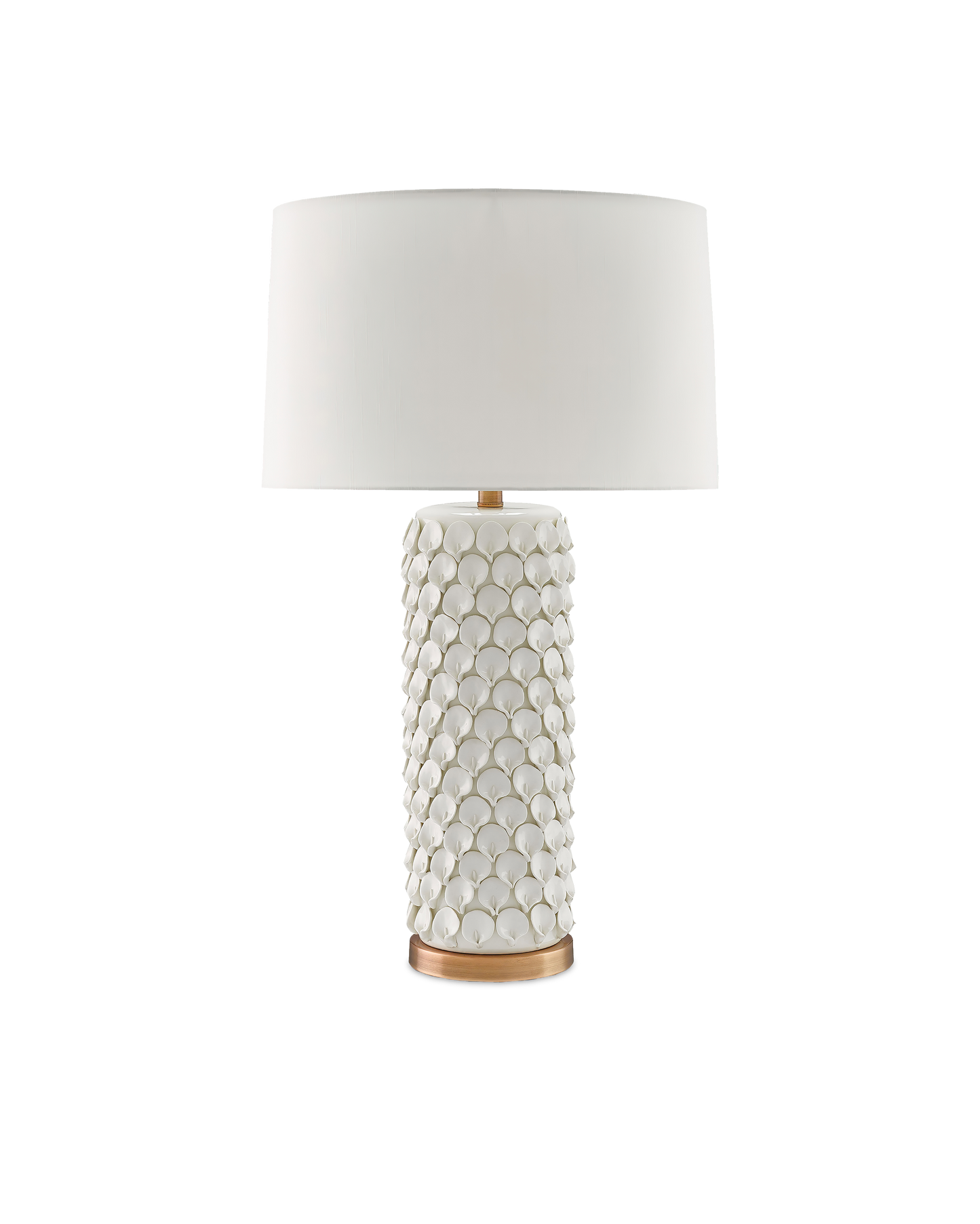 Calla Lily White Table Lamp.