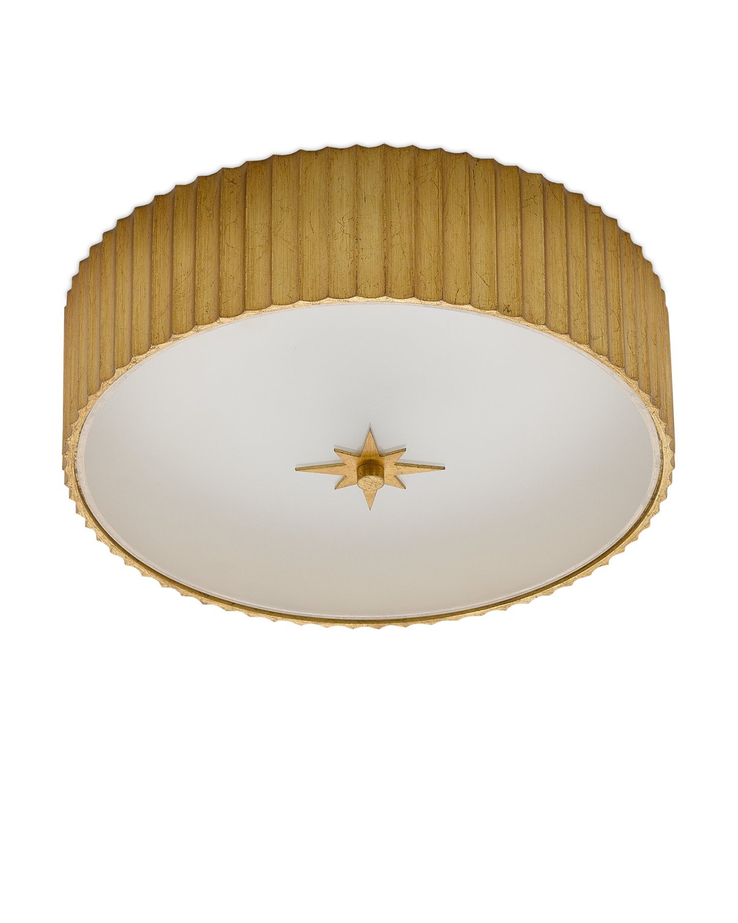 Caravel Gold Flush Mount.