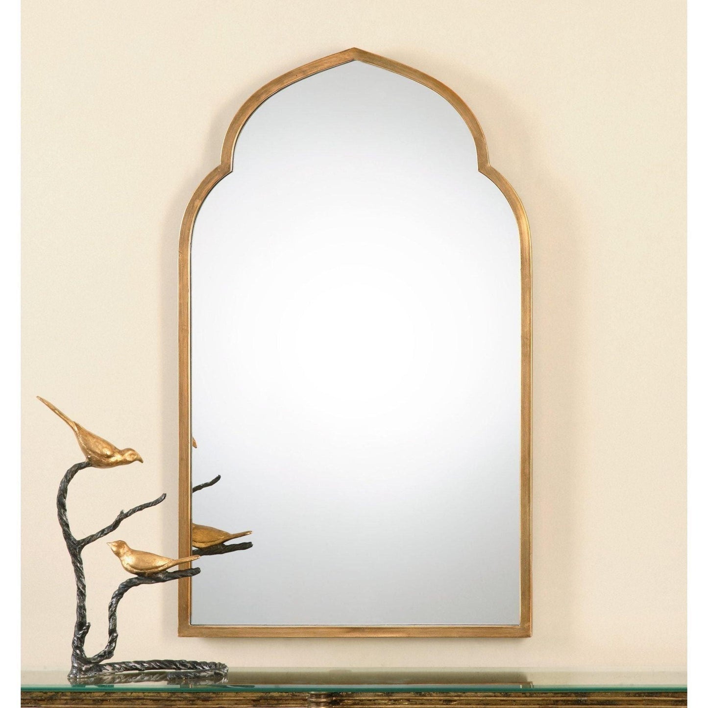 Kenitra Gold Arch Mirror.