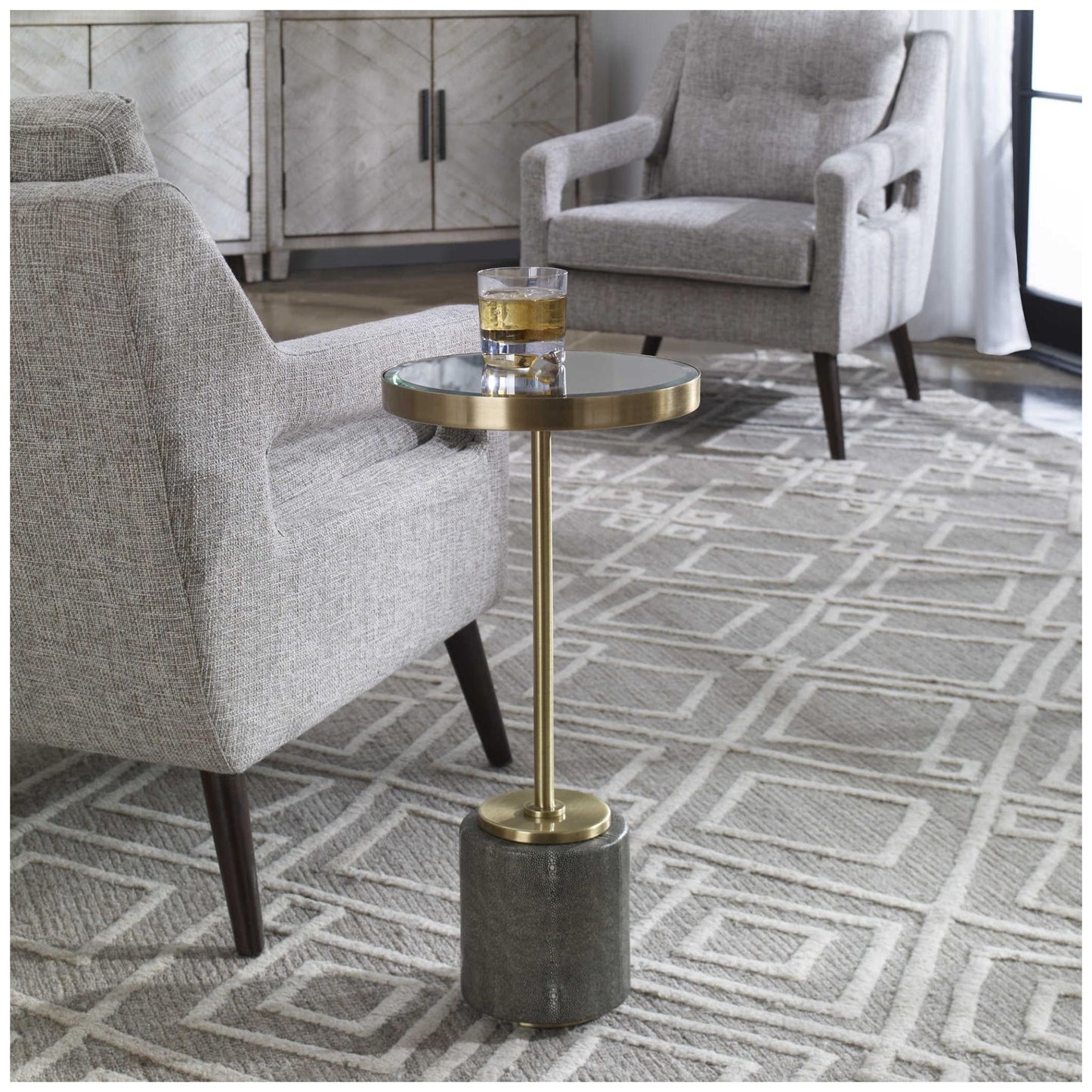 Laurier Drink Table - Gray.