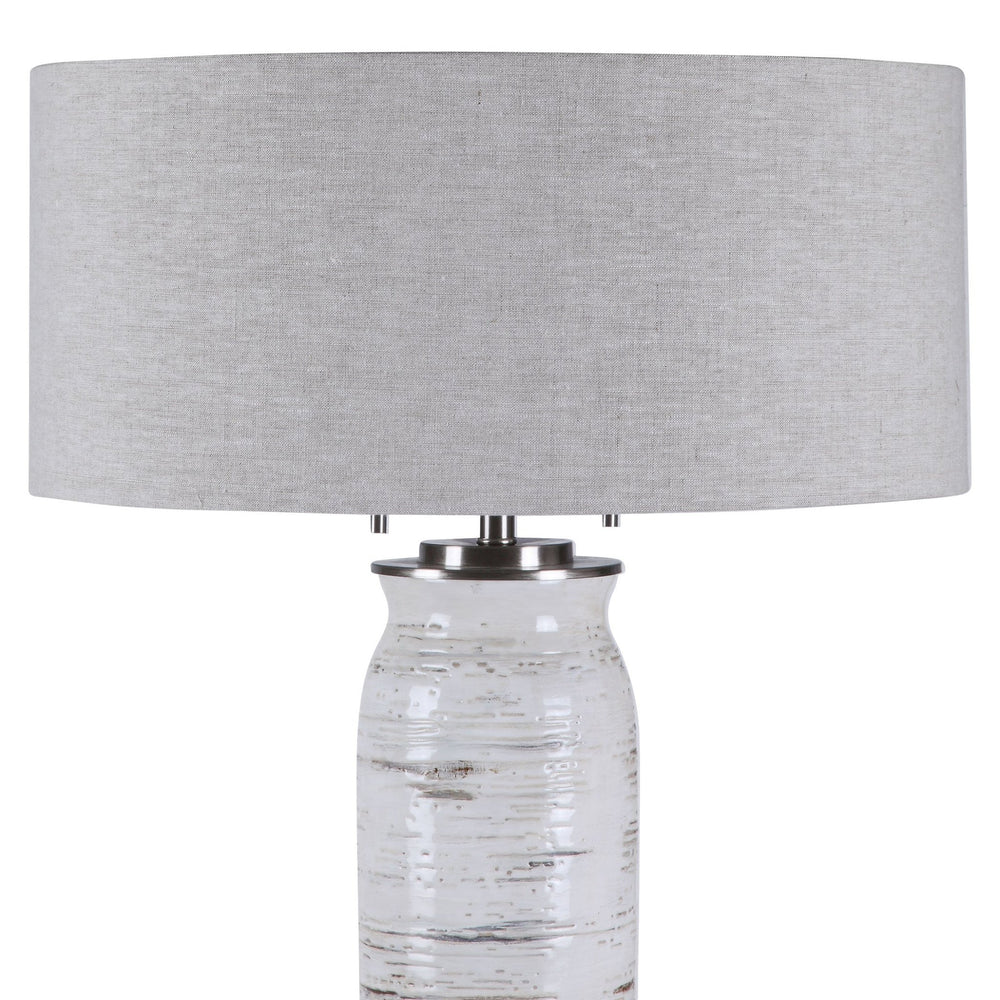 Lenta White Table Lamp - #shop_name Table Lamps