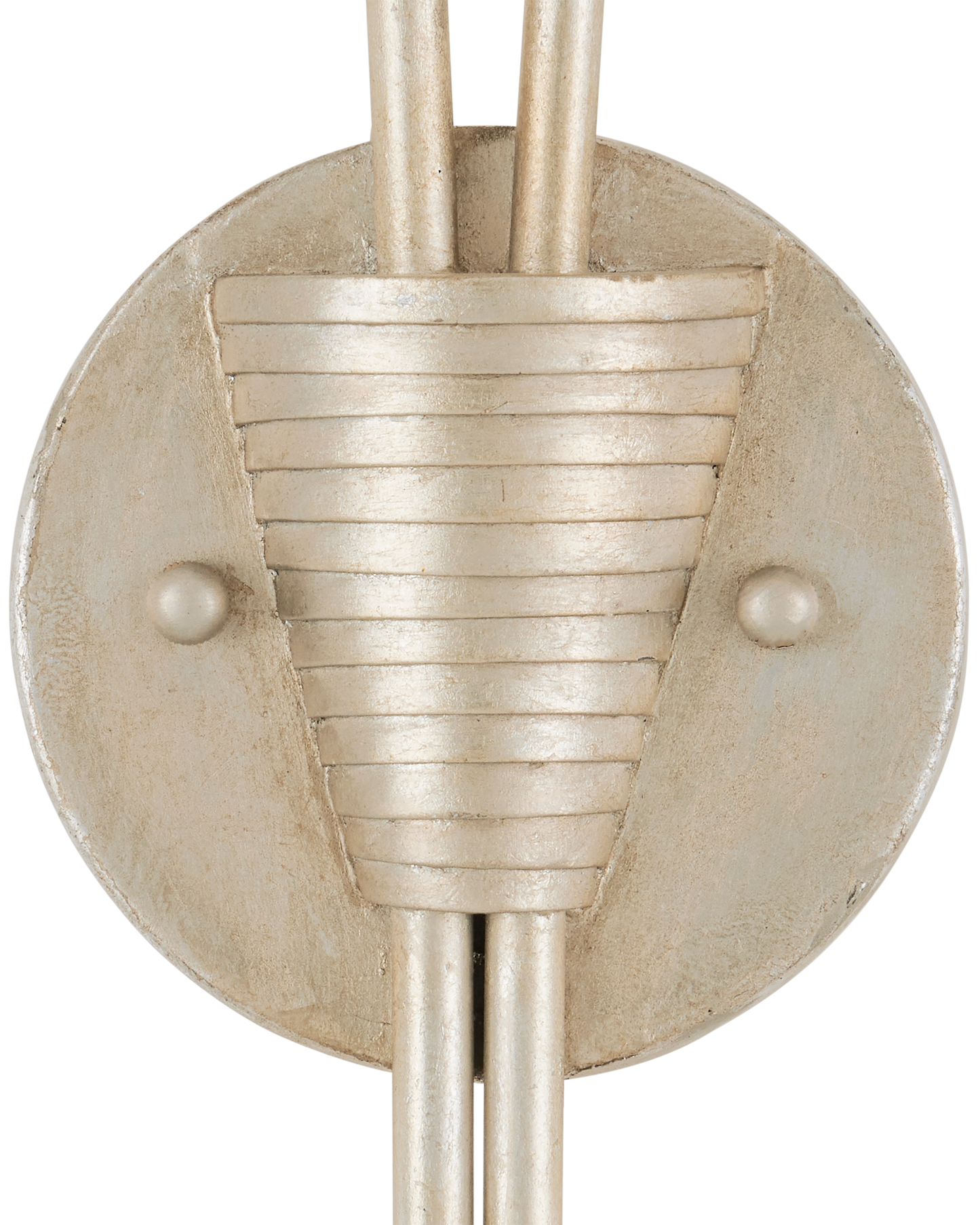 Paradiso Silver & Gold Wall Sconce, Left.