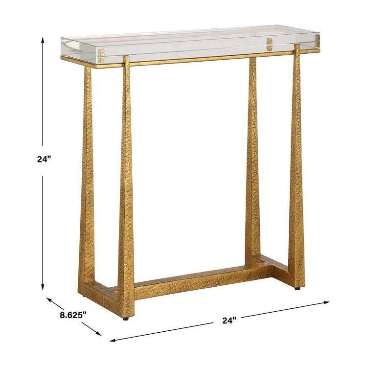 Midas Accent Table - Gold.