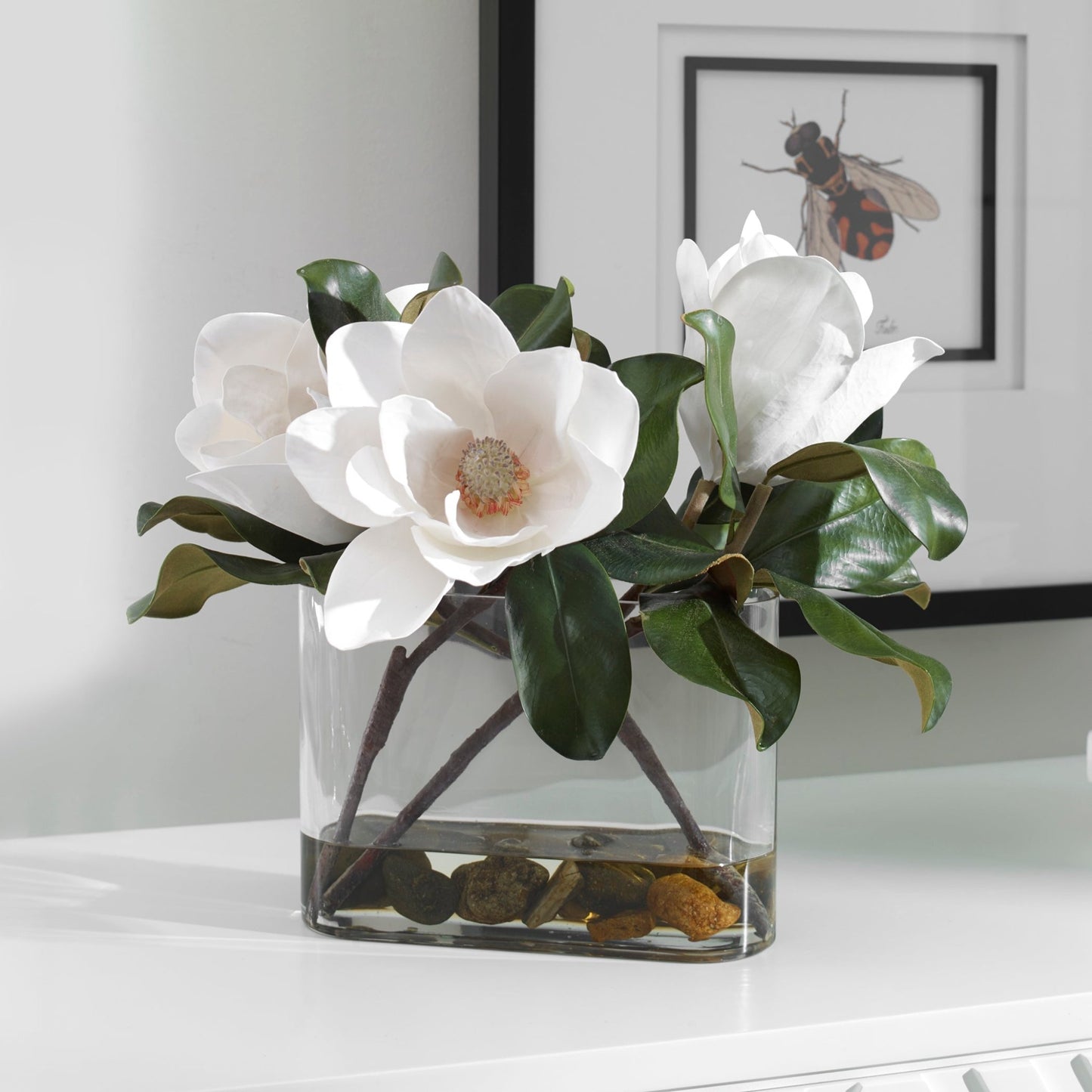 Middleton Magnolia Flower Centerpiece.