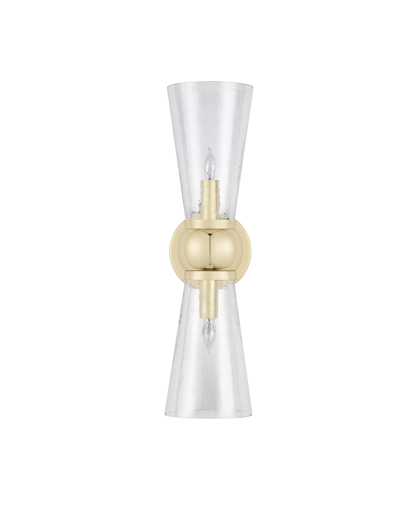Byford Brass Bath Wall Sconce.