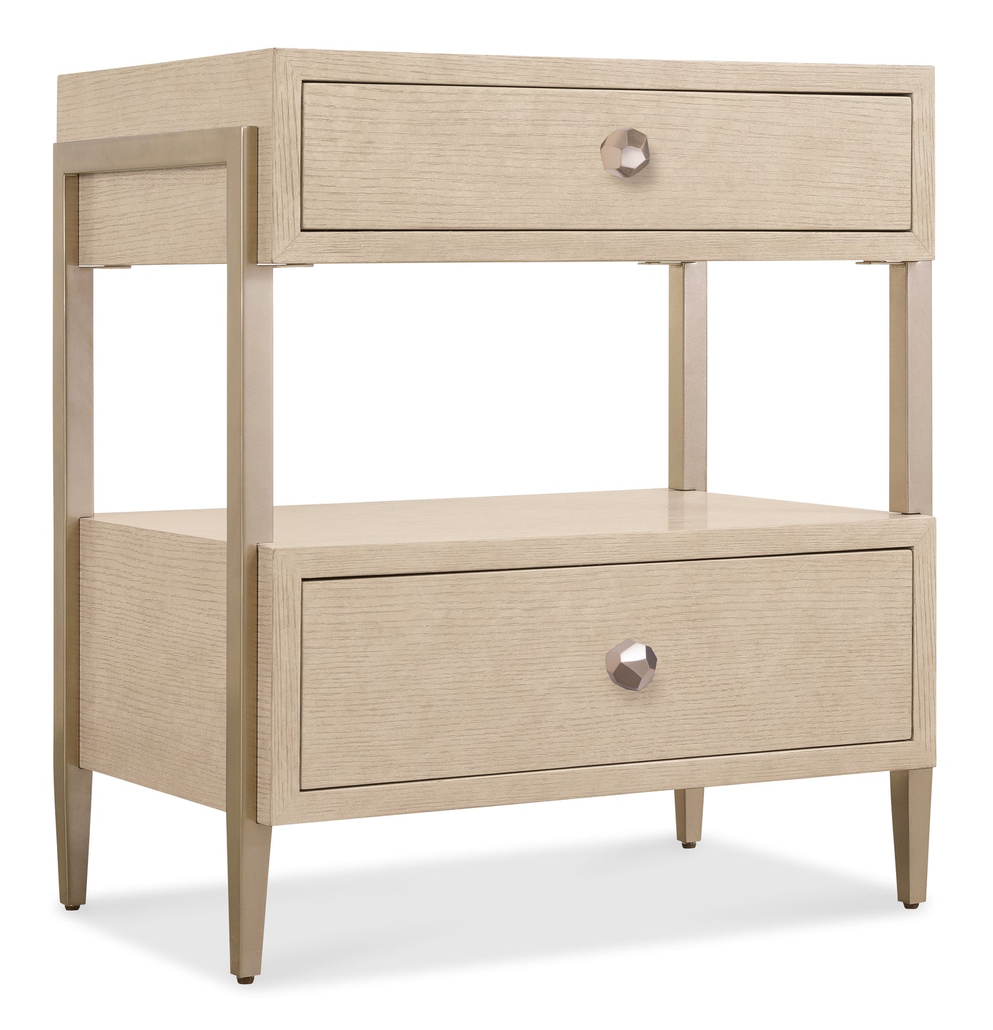 Westwood Two-Drawer Nightstand.