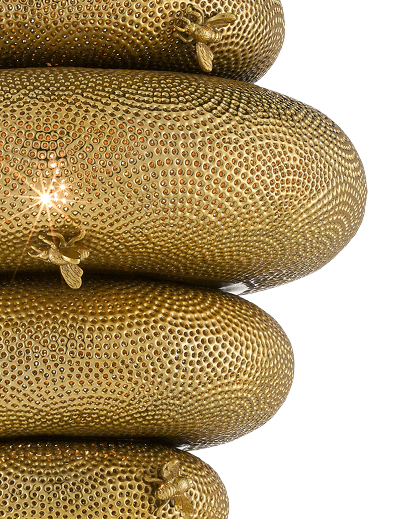 Bee My Honey Gold Chandelier.