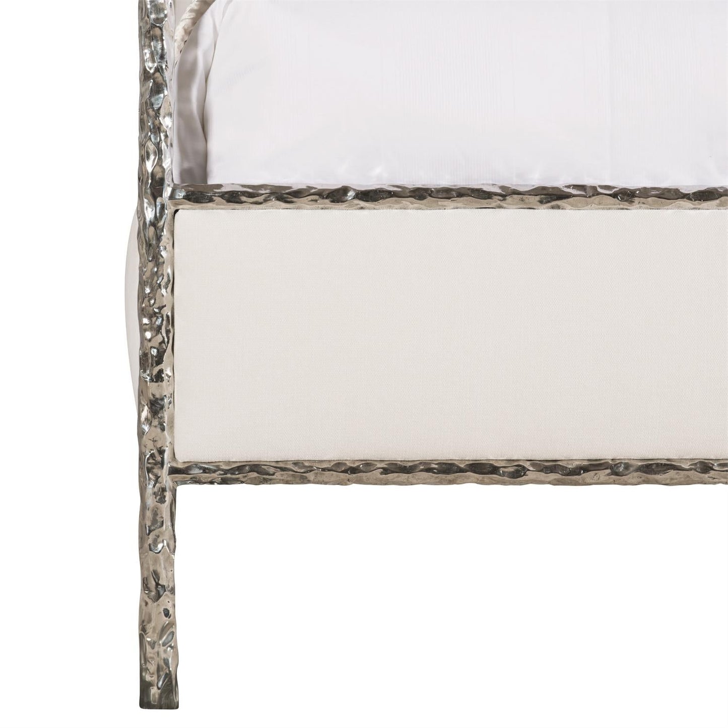 Odette Fabric Canopy King Bed - Custom.