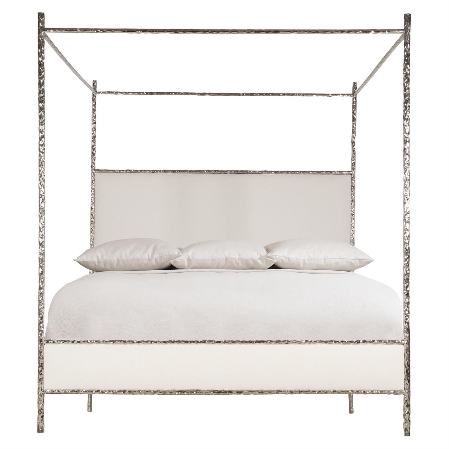 Odette Fabric Canopy King Bed - Custom.