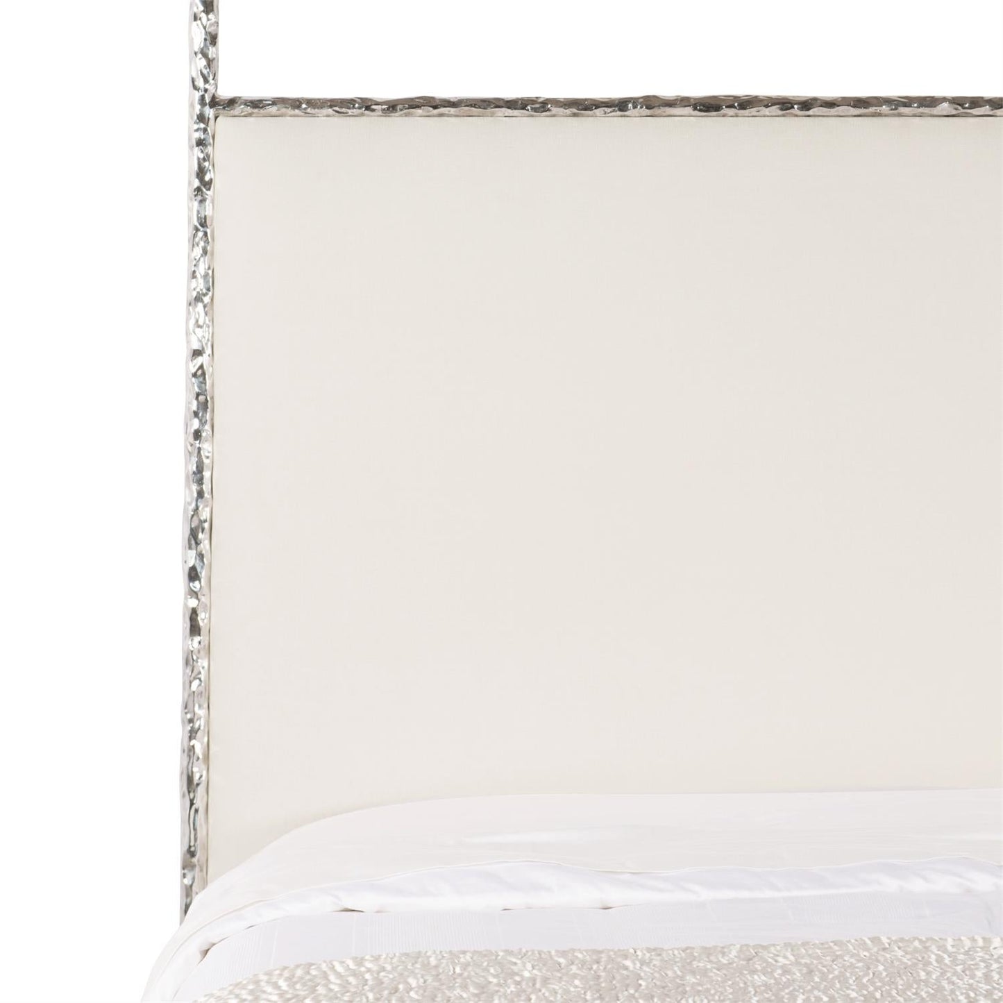 Odette Fabric Canopy King Bed - Custom.