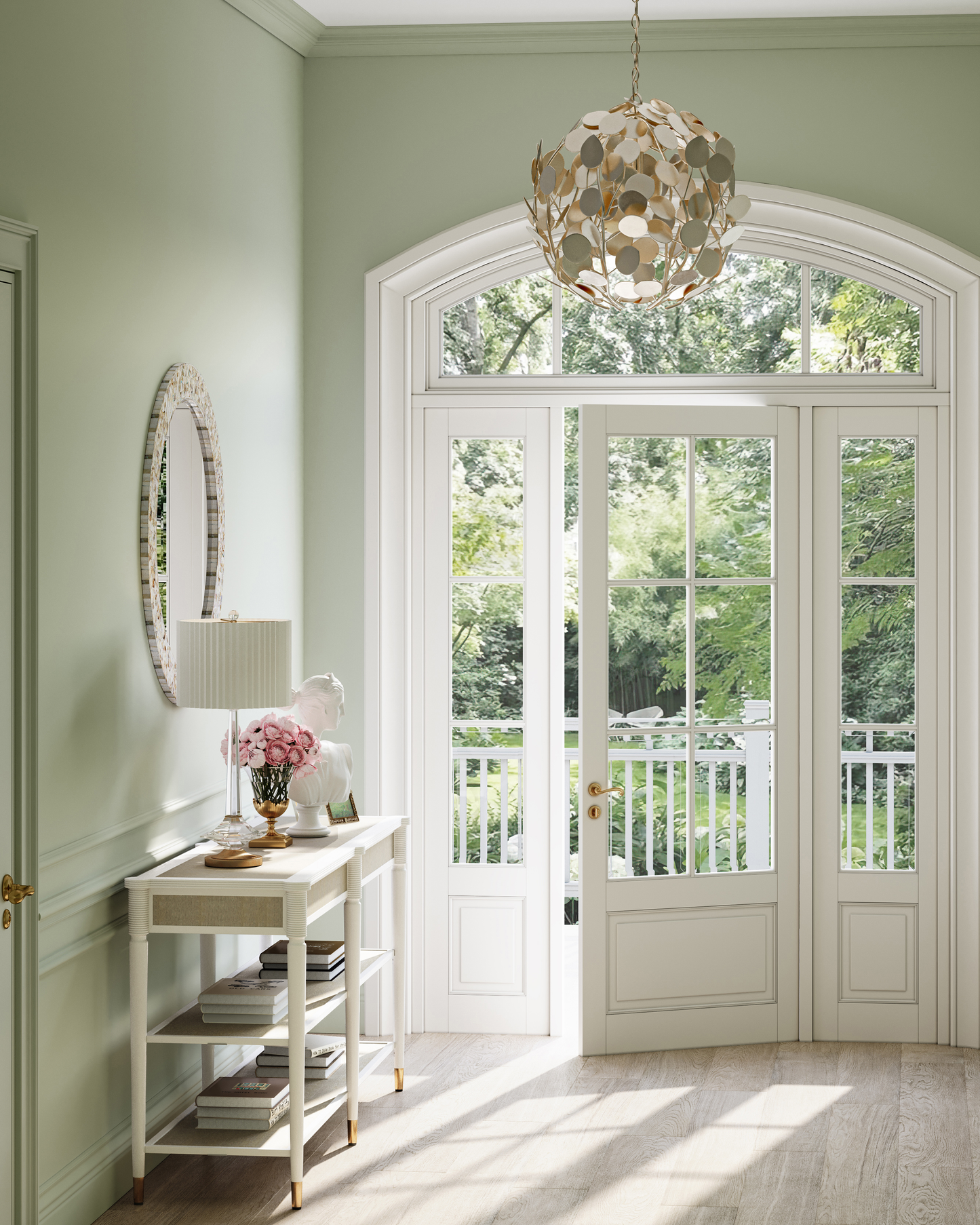 Lunaria Orb Chandelier.