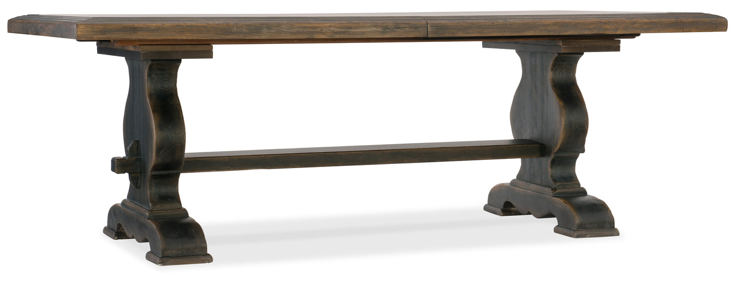 Bandera 86in Table with 2-18in Leaves.
