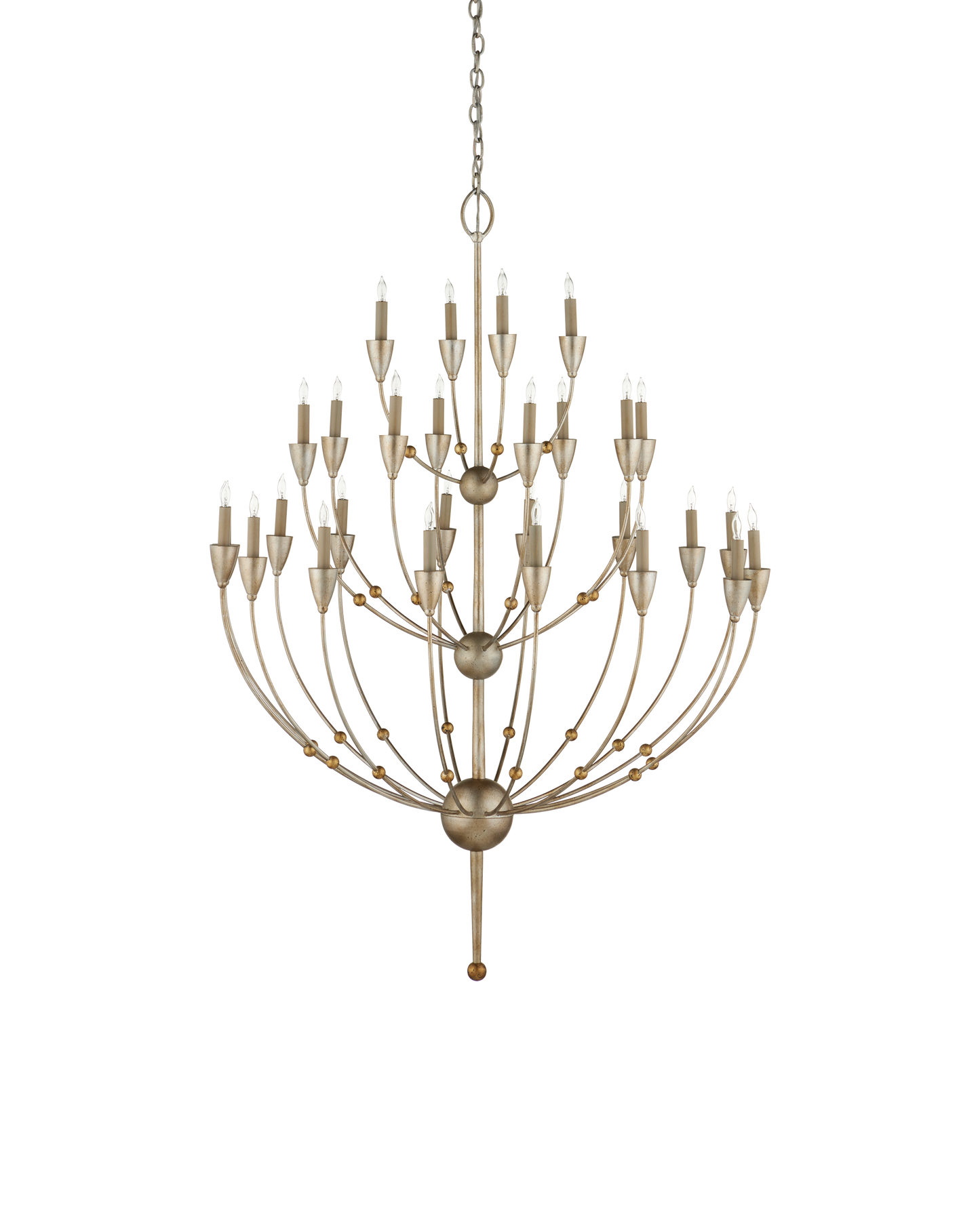 Paradox Silver Chandelier.