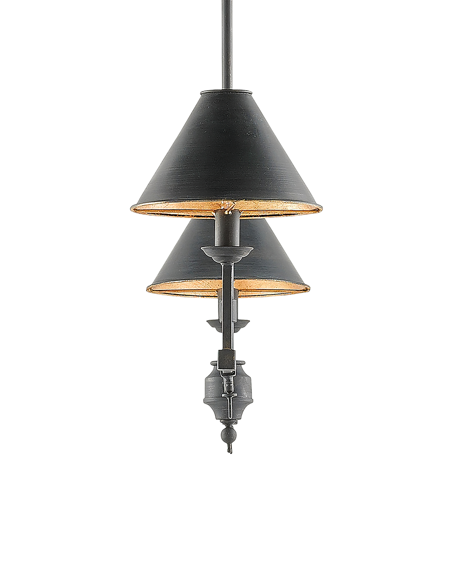 Prosperity Black Rectangular Chandelier.