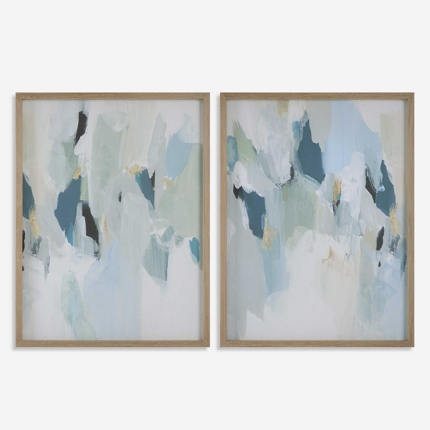 Seabreeze Framed Canvas, Set of 2.