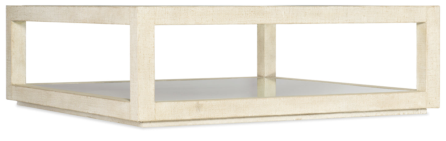 Cascade Square Cocktail Table.