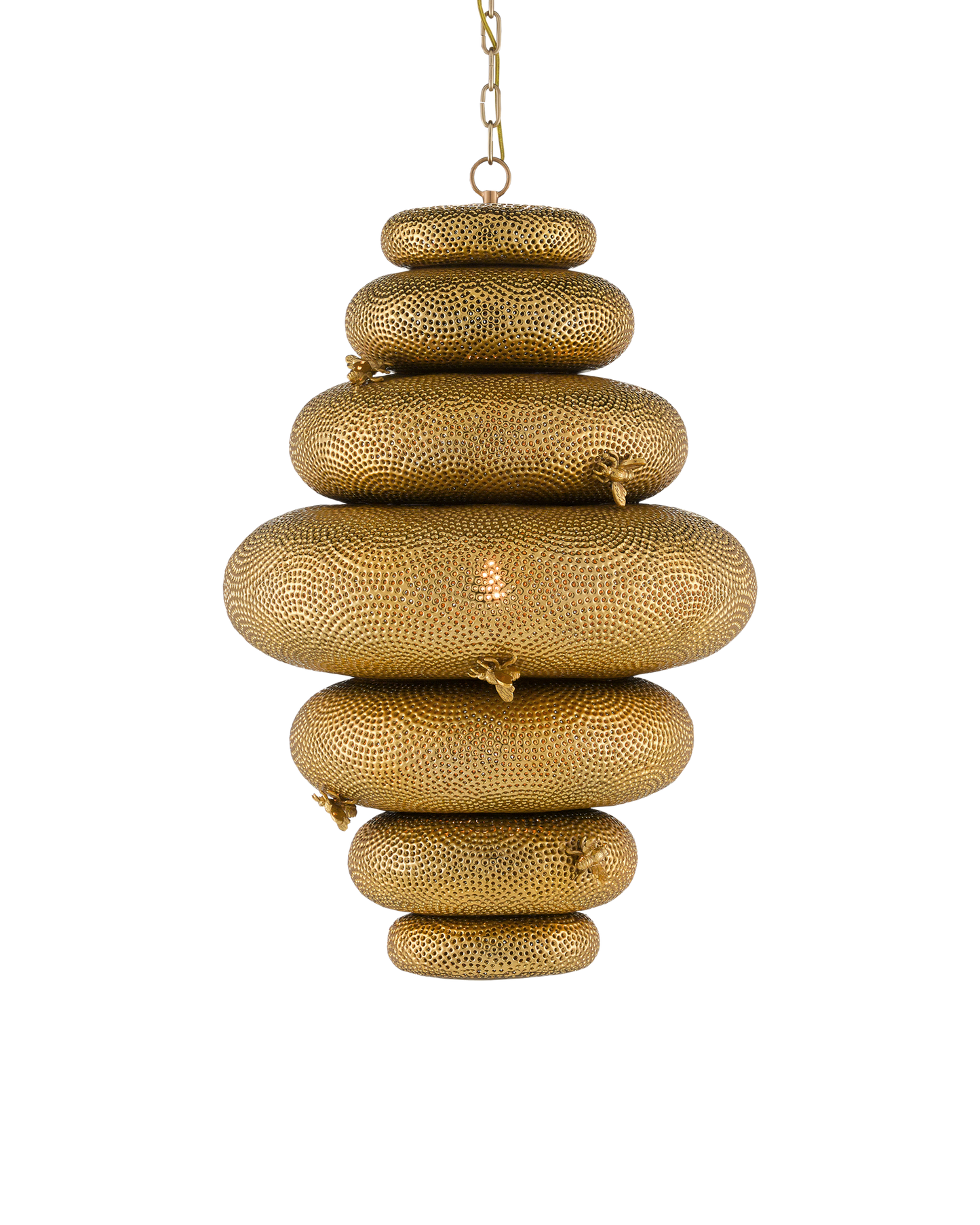 Bee My Honey Gold Chandelier.