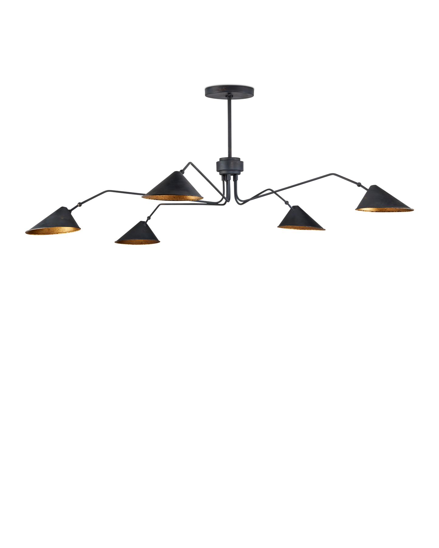 Serpa Black Chandelier.