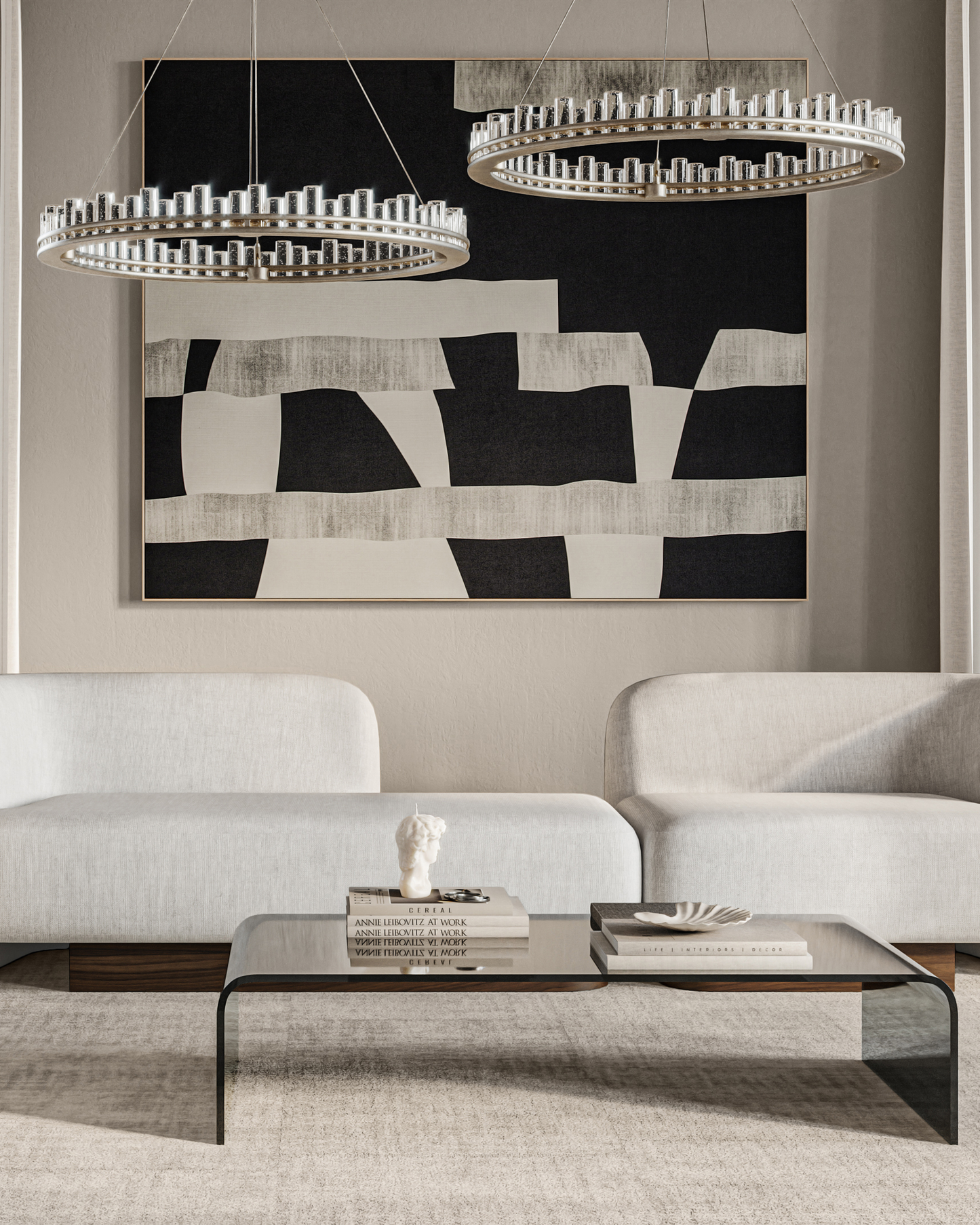 Pleiades Medium Chandelier.