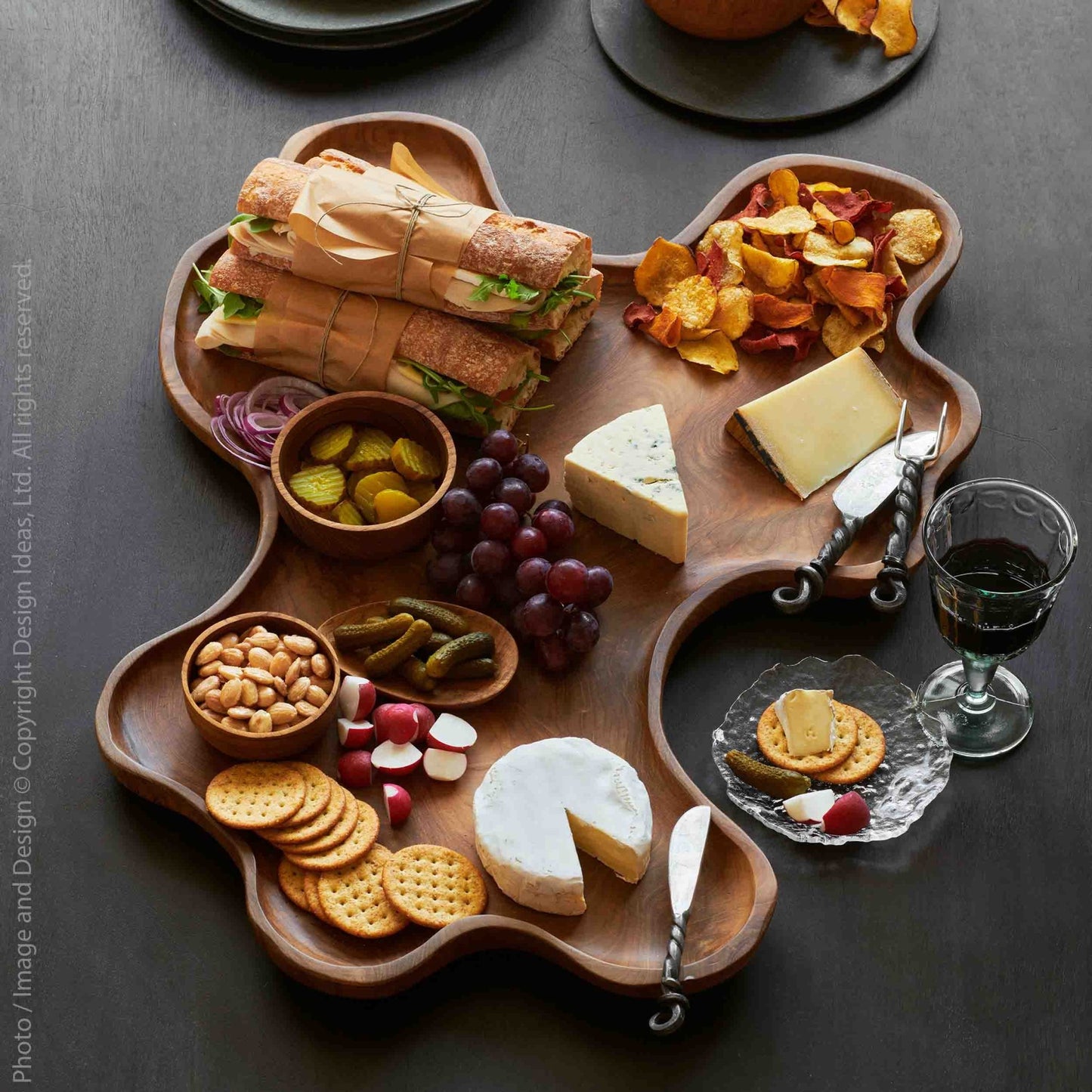 Takara™ Live Edge Tray.