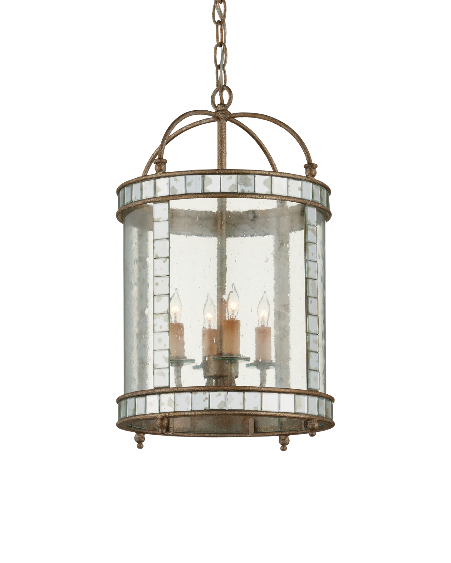 Corsica Small Silver Lantern.