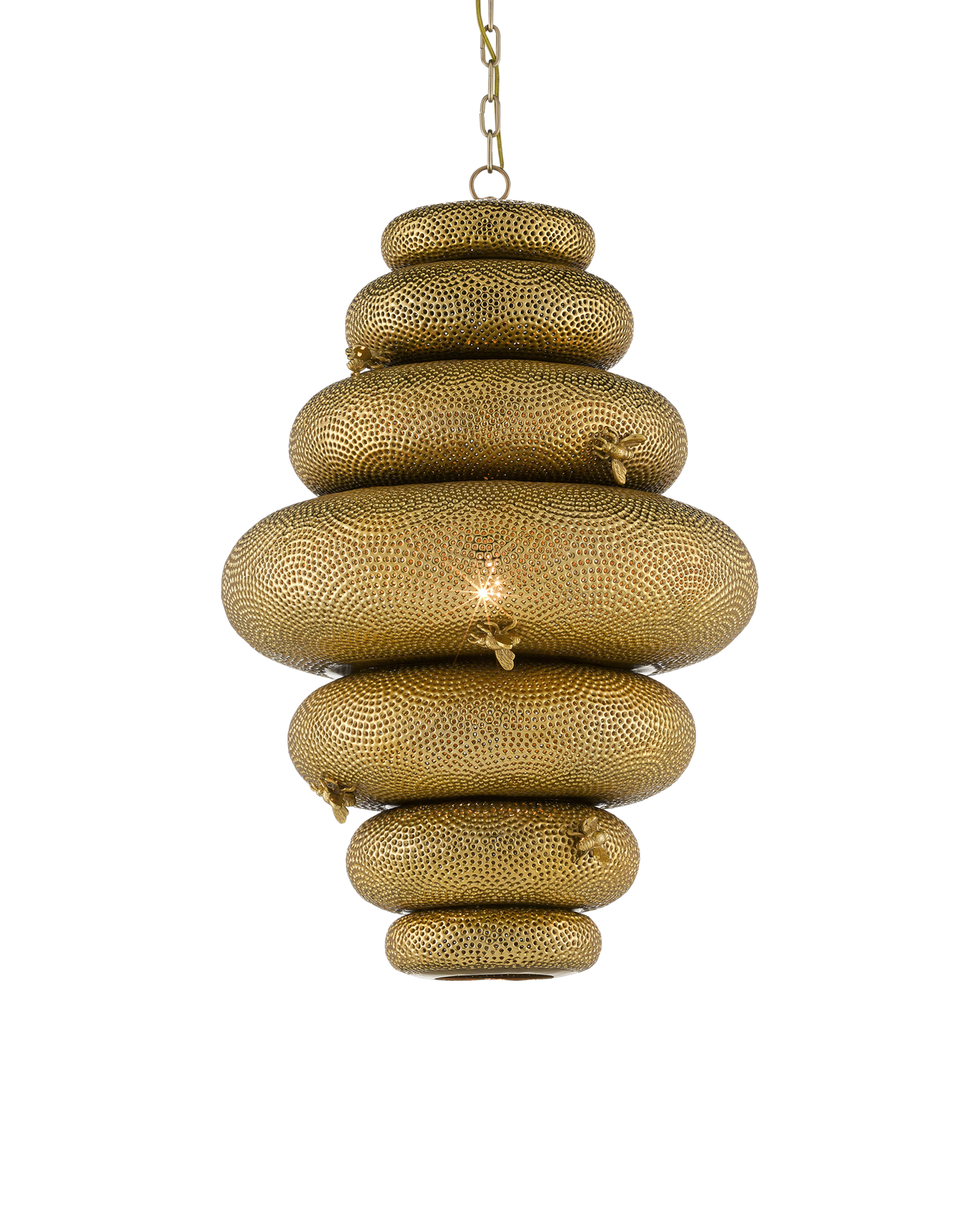 Bee My Honey Gold Chandelier.