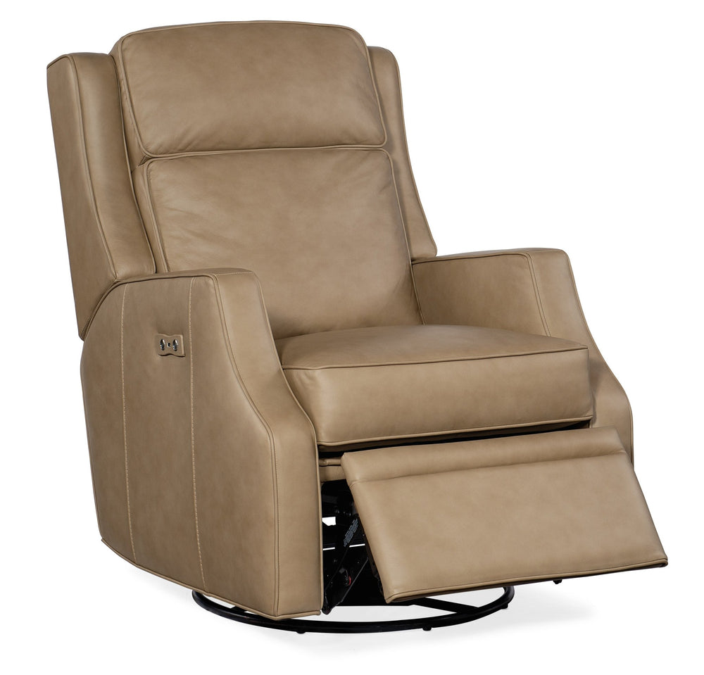 Tricia Power Swivel Glider Recliner - #shop_name Chairs