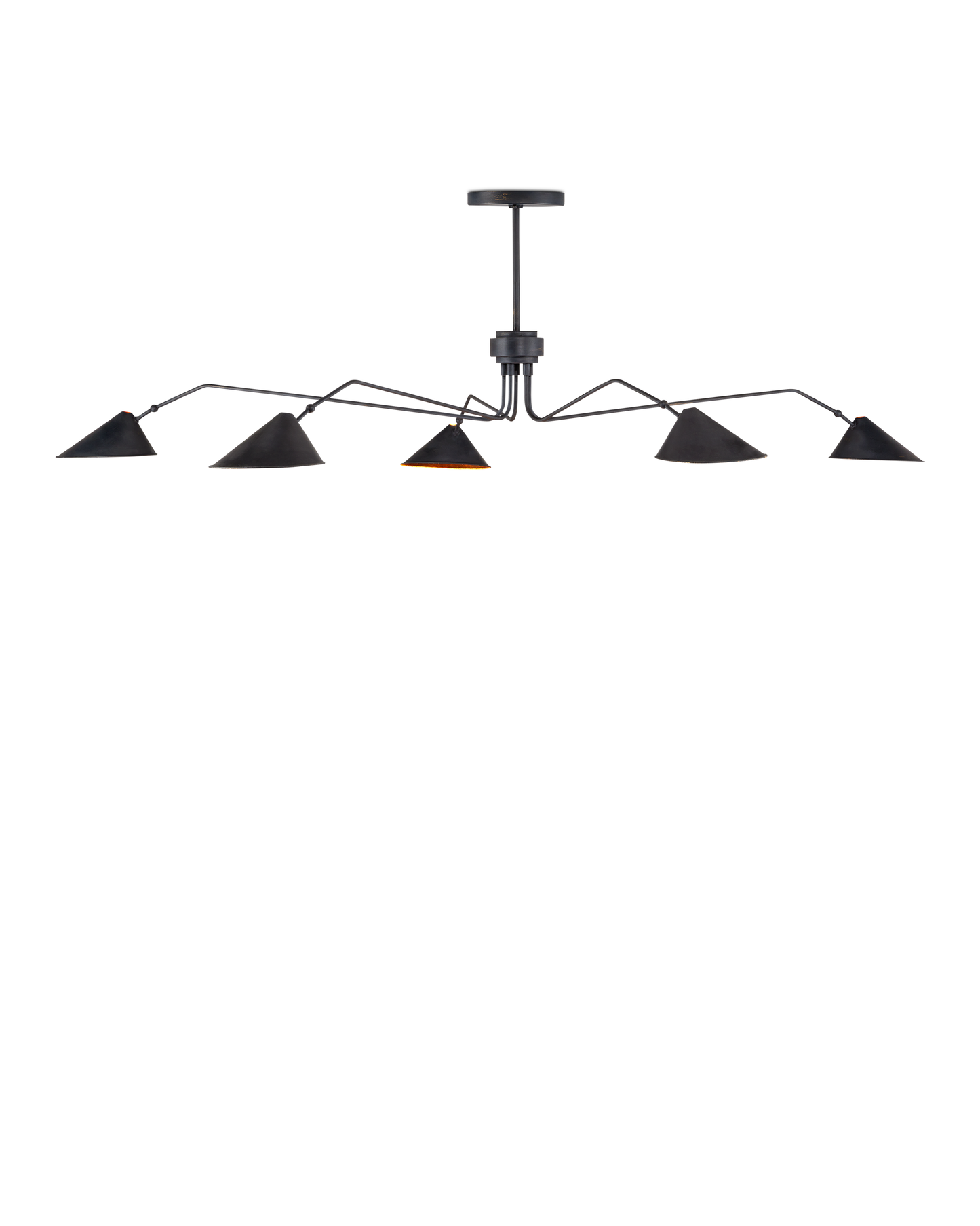 Serpa Black Chandelier.